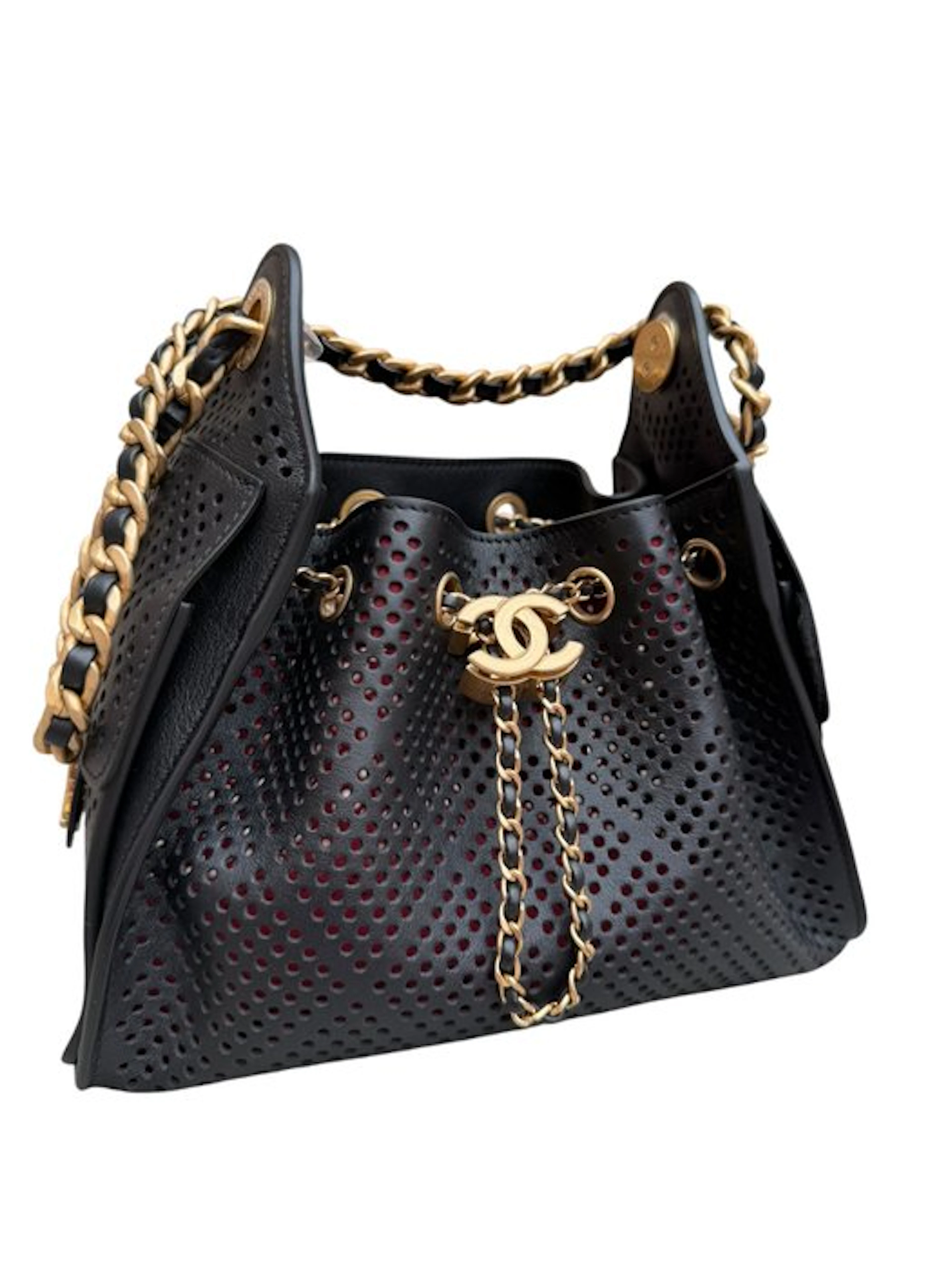Chanel - 25 mini perforated leather - Bag