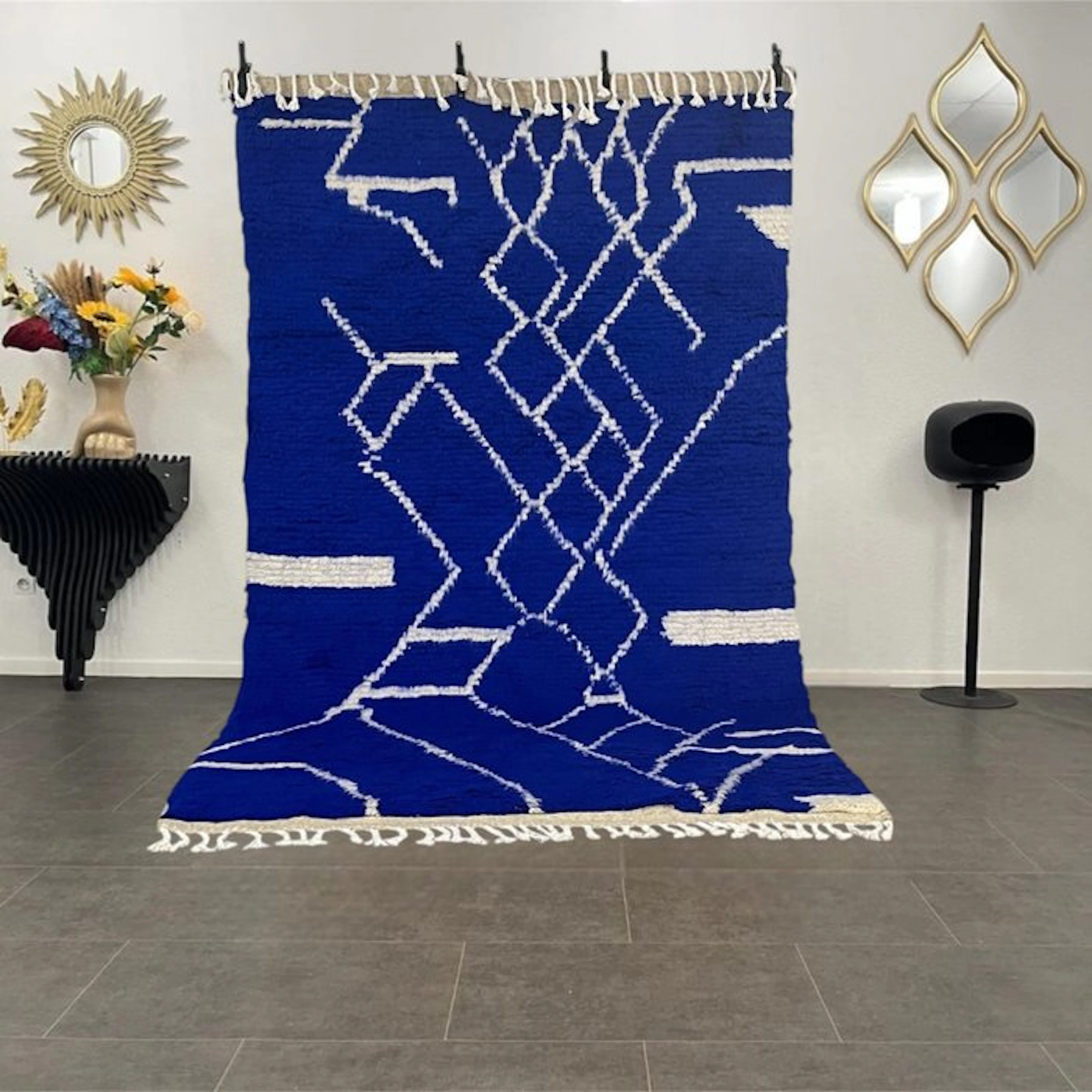 Berber, 100% wool rug – traditional weaving – new...