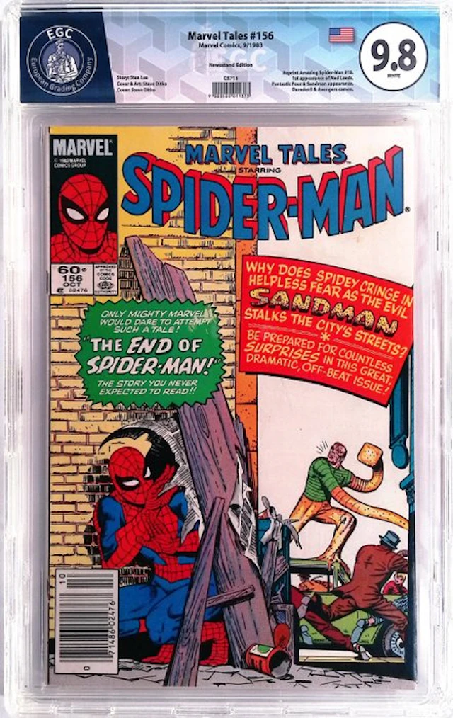 Marvel Tales #156 - EGC 9.8 - 1 Graded comic - First edition - 1983