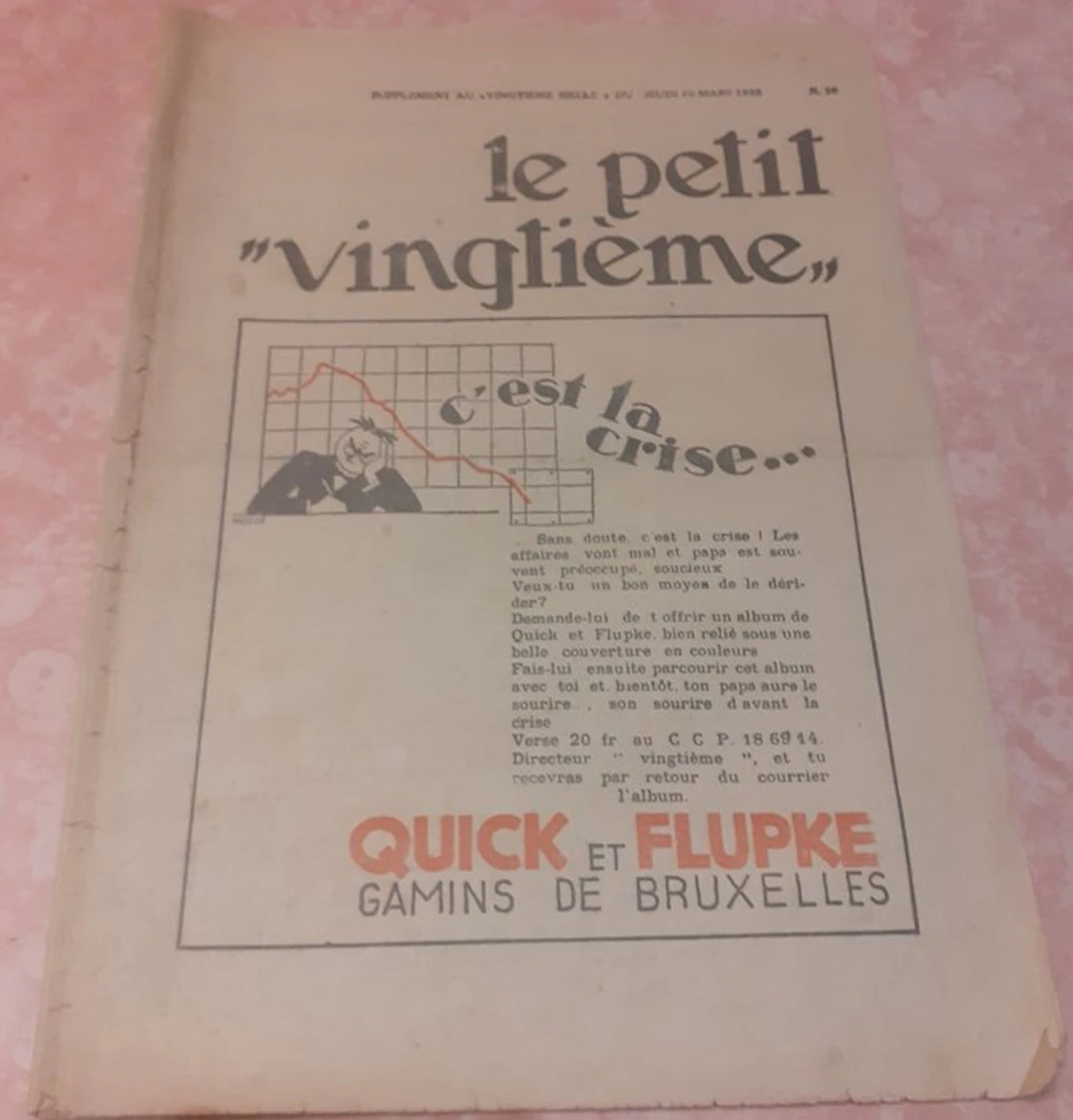 Tintin - le petit "vingtième" - 10 mars - 1 Number...