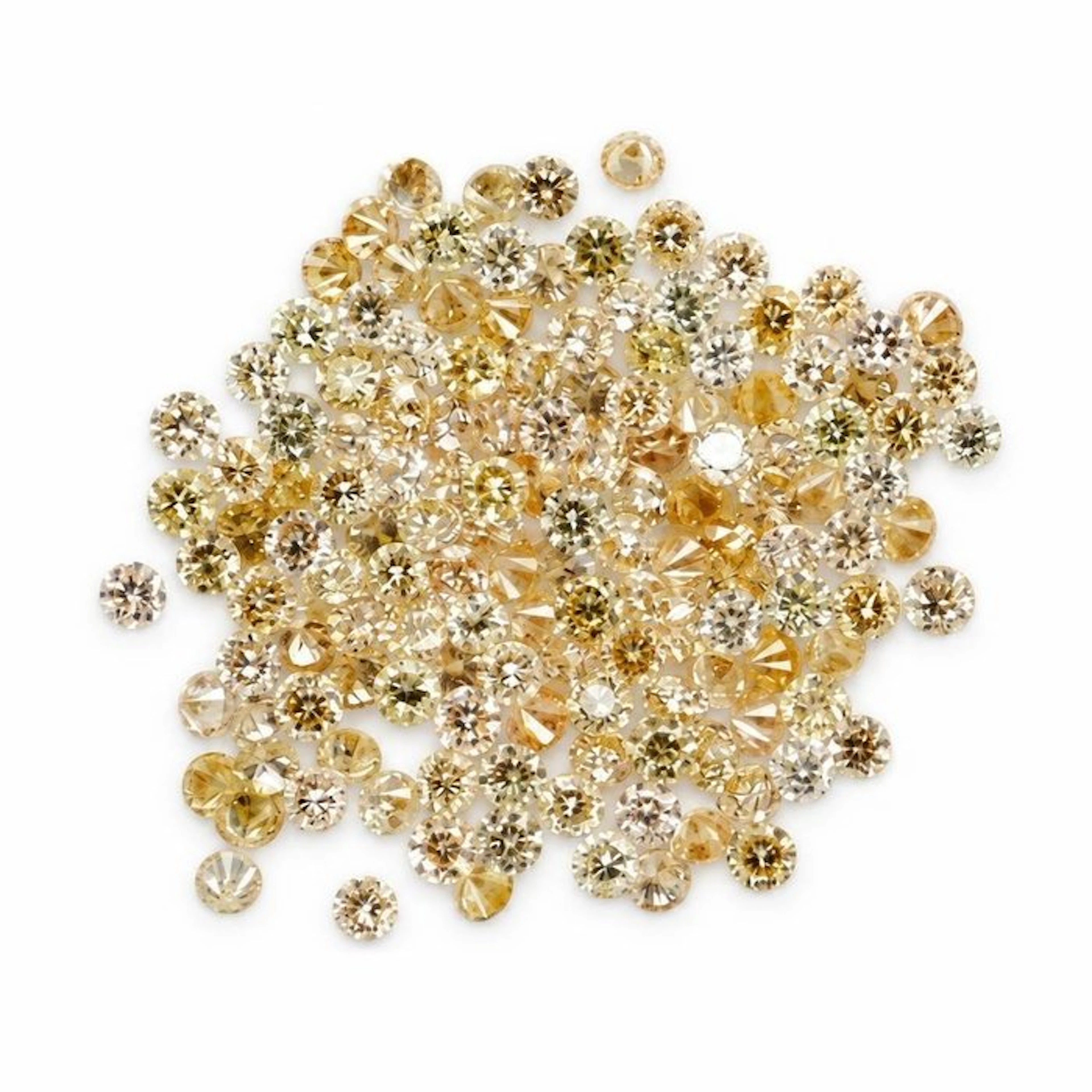 No reserve price - 142 pcs Diamond (Natural) - 0.93 ct - Round - VVS1