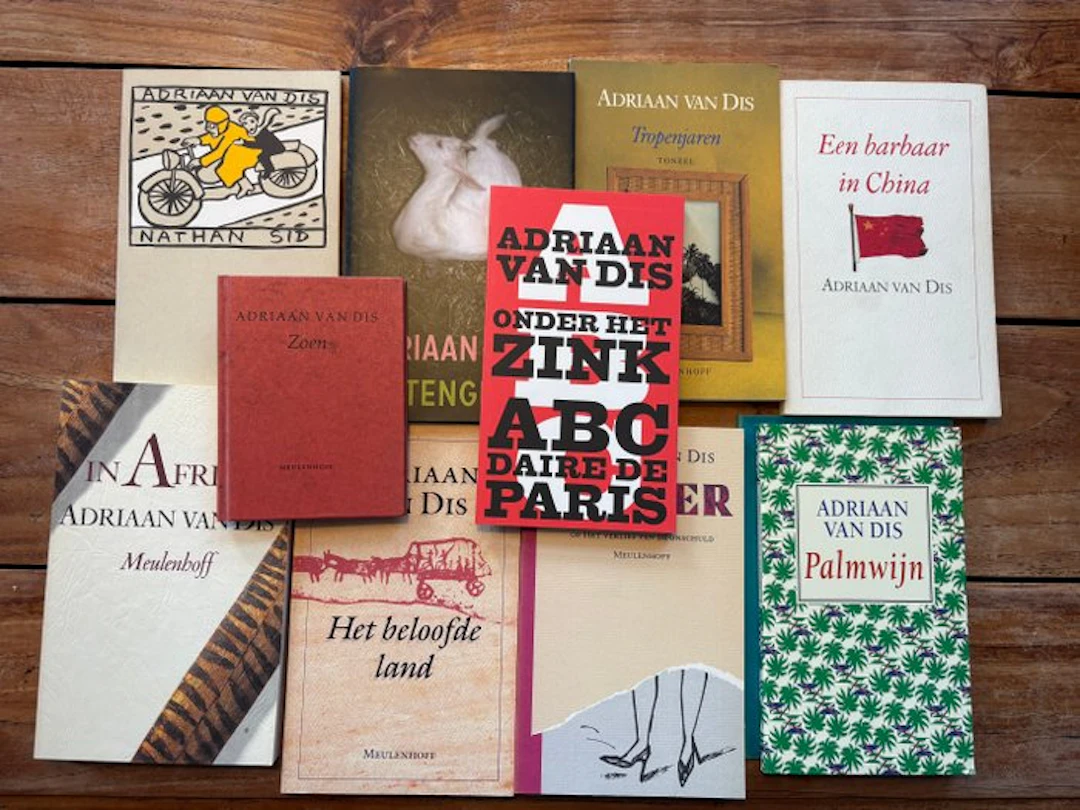Adriaan van Dis - Lot met 11 uitgaven