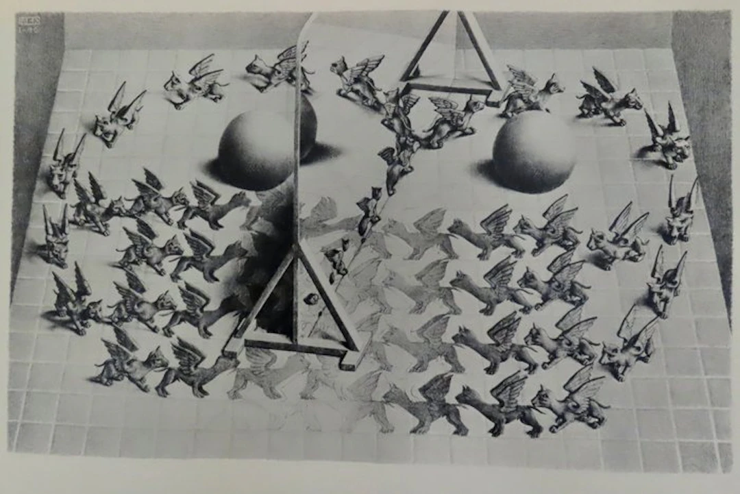 Maurits Cornelis Escher ( Netherlands 1898-1972) - G.W
