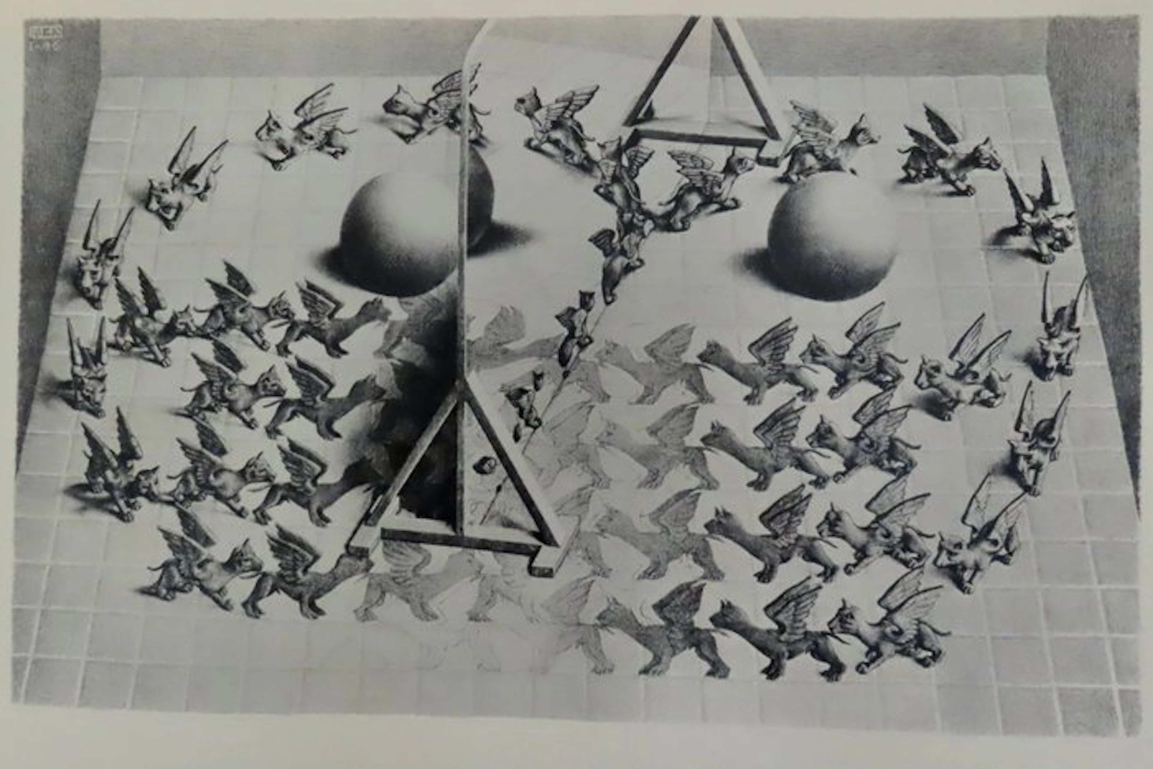 Maurits Cornelis Escher ( Netherlands 1898-1972) - G.W