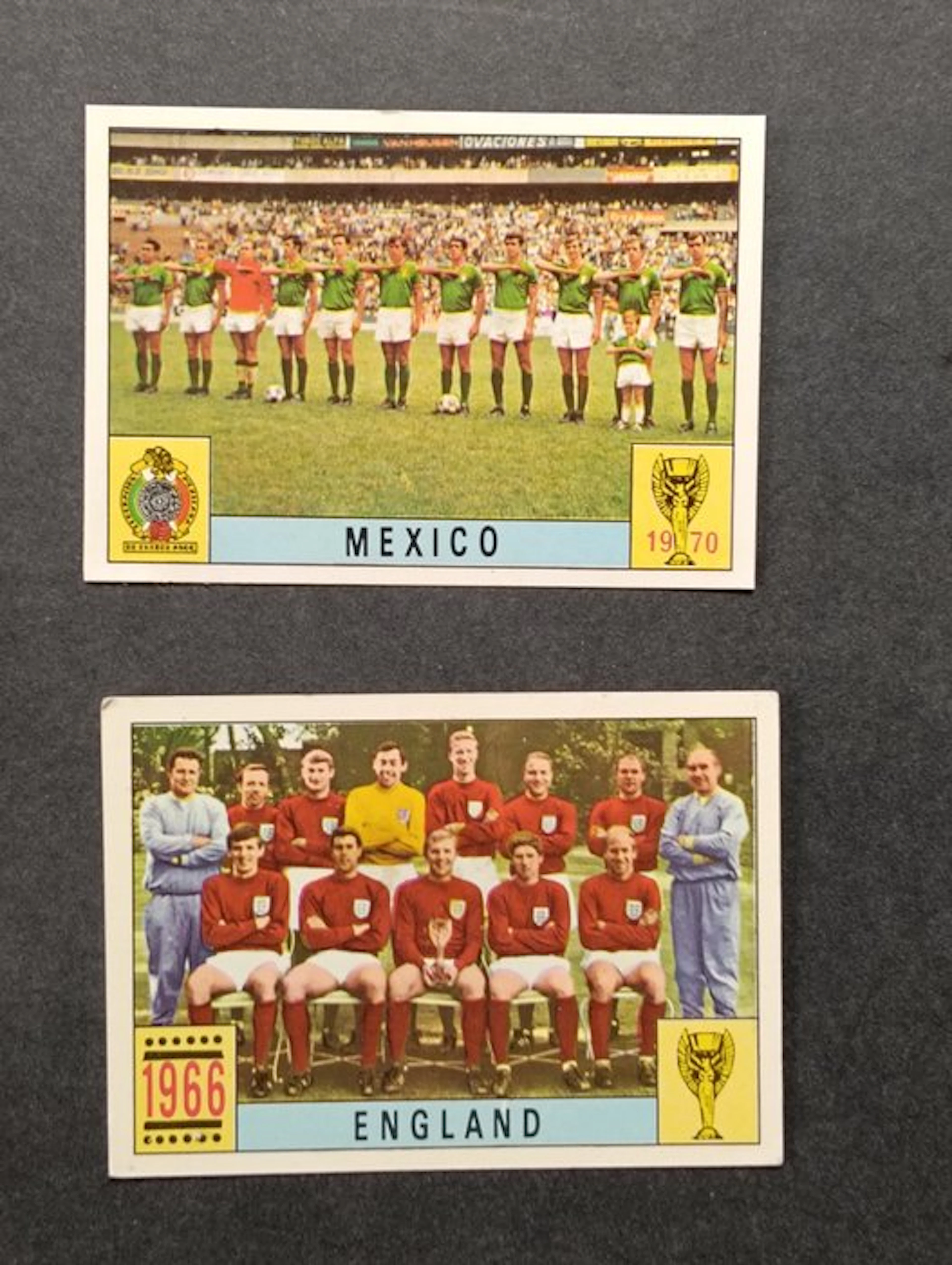 Panini Mexico 70 - 2 Figurine Squadra - Messico e...