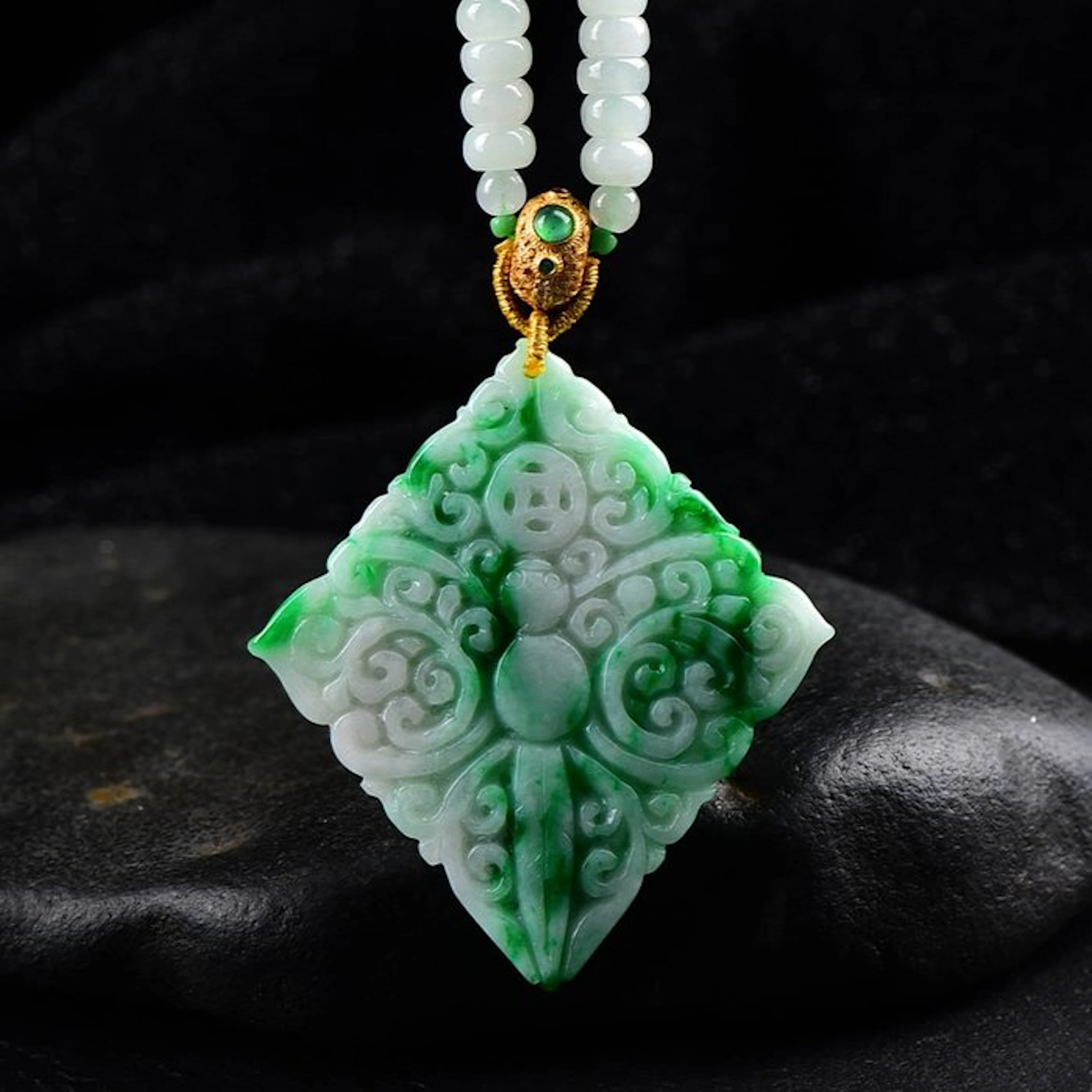 ALGT Certified - Huge and Masterful Natural Jadeite...