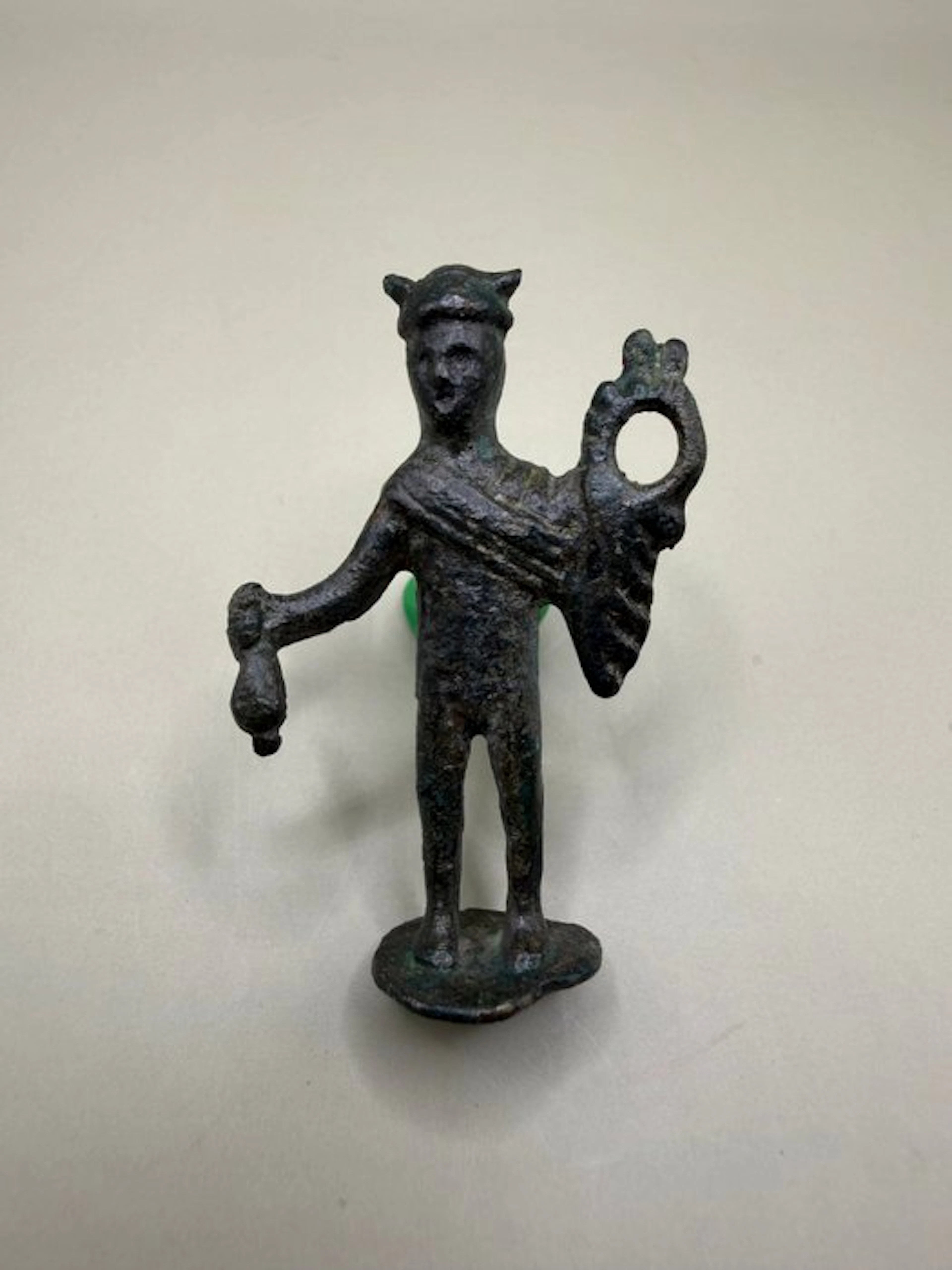 Ancient Roman Bronze Figure Mercury