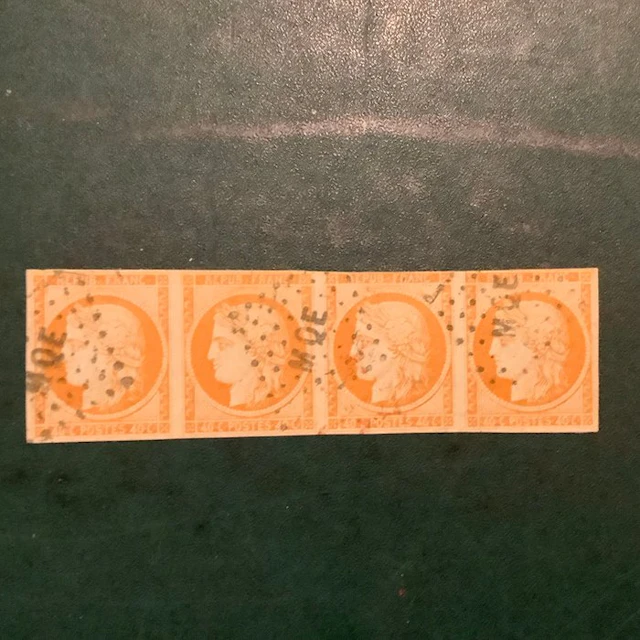 French Colonies 1871 - Issue for the colonies: 40-cent...
