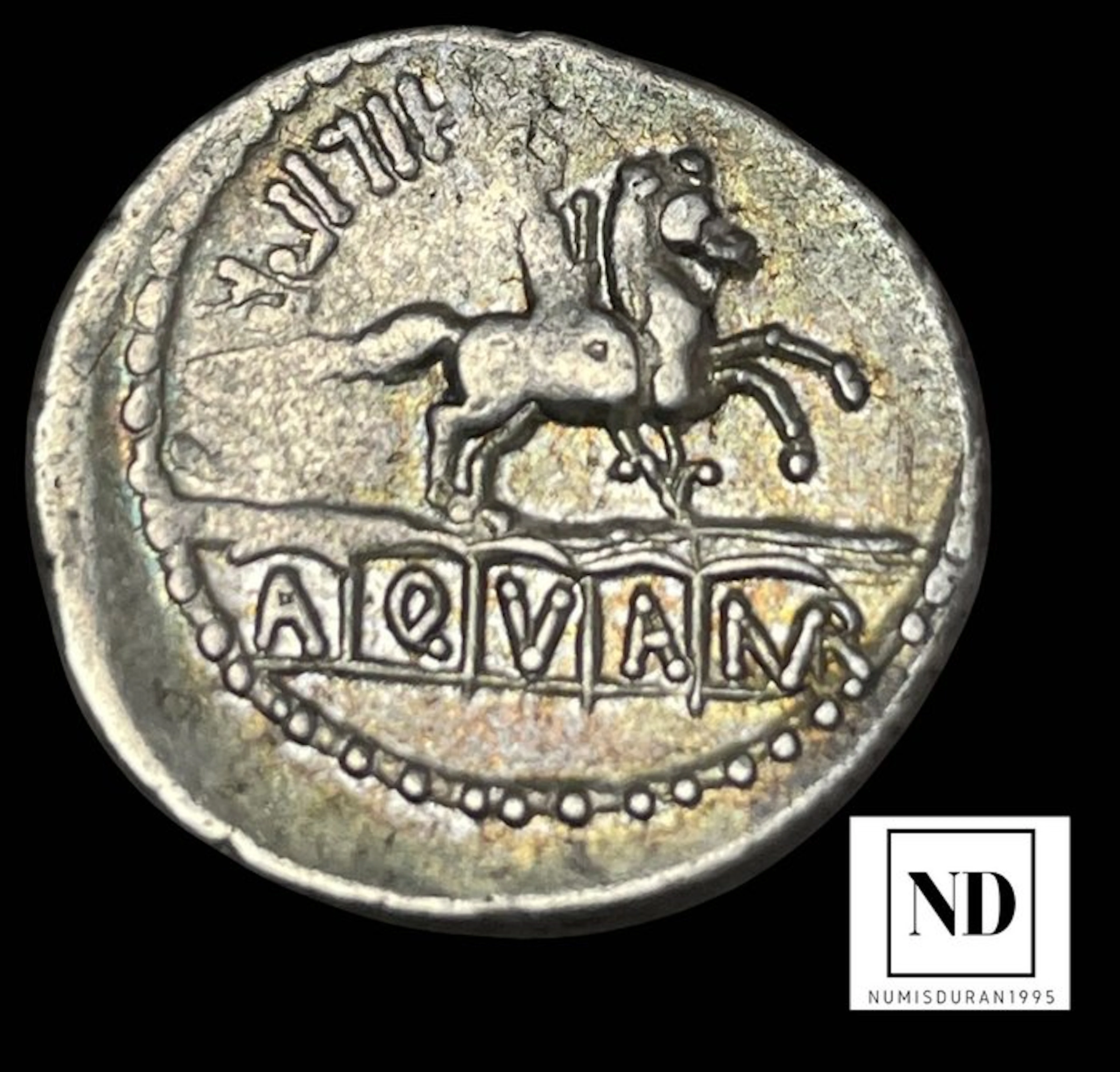 Roman Republic. L. Marcus Philippus, 56 BC. Denarius Roma