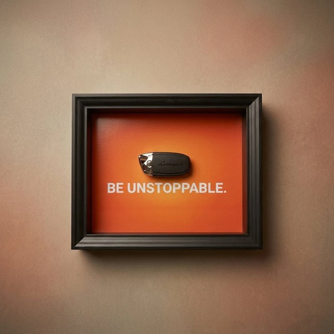 Artwork - Lamborghini - BE UNSTOPPABLE - 2025