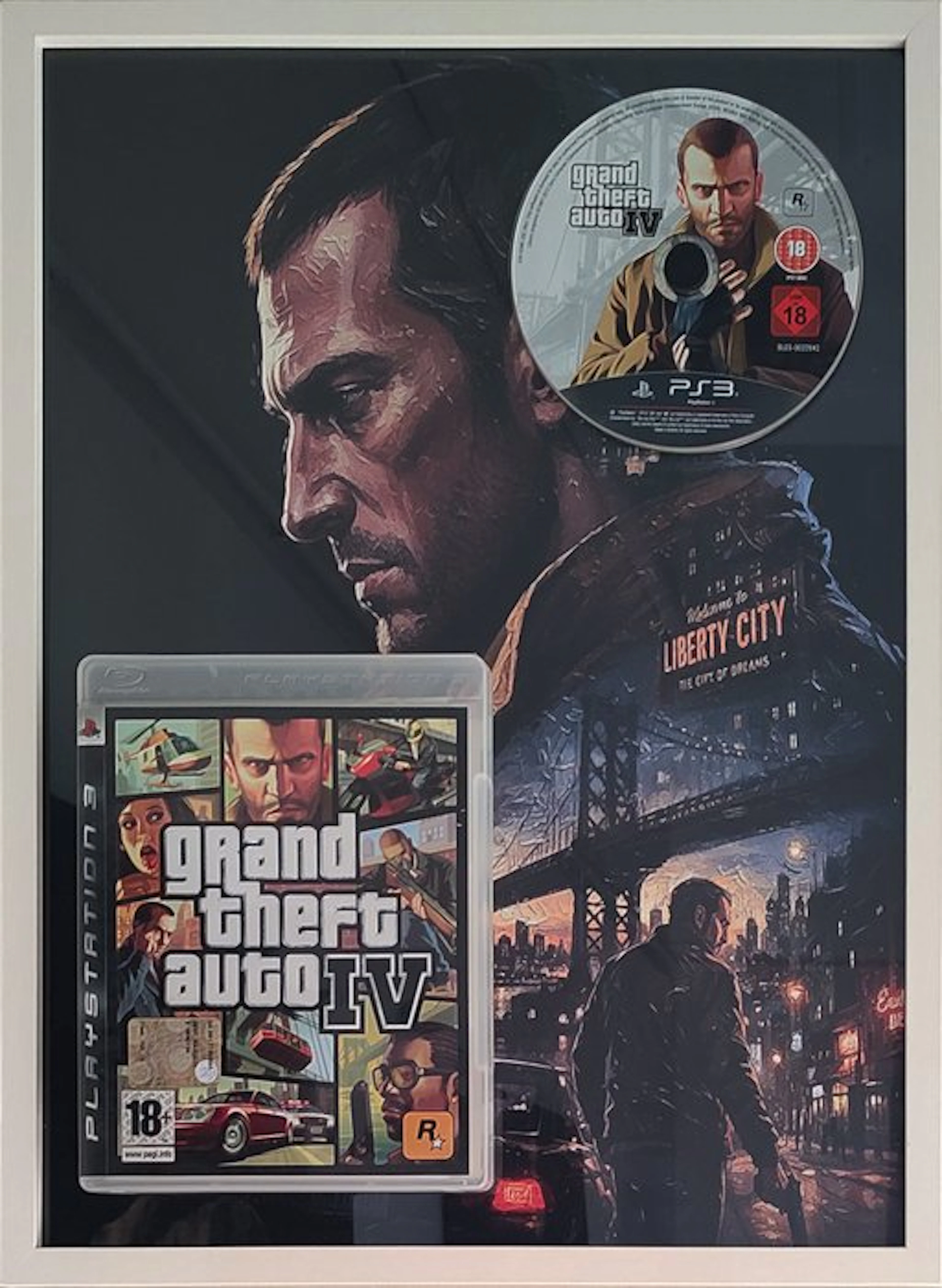 Boriani 2.0 - GTA IV PS3 - Opera Originale 3D (Dipinto...