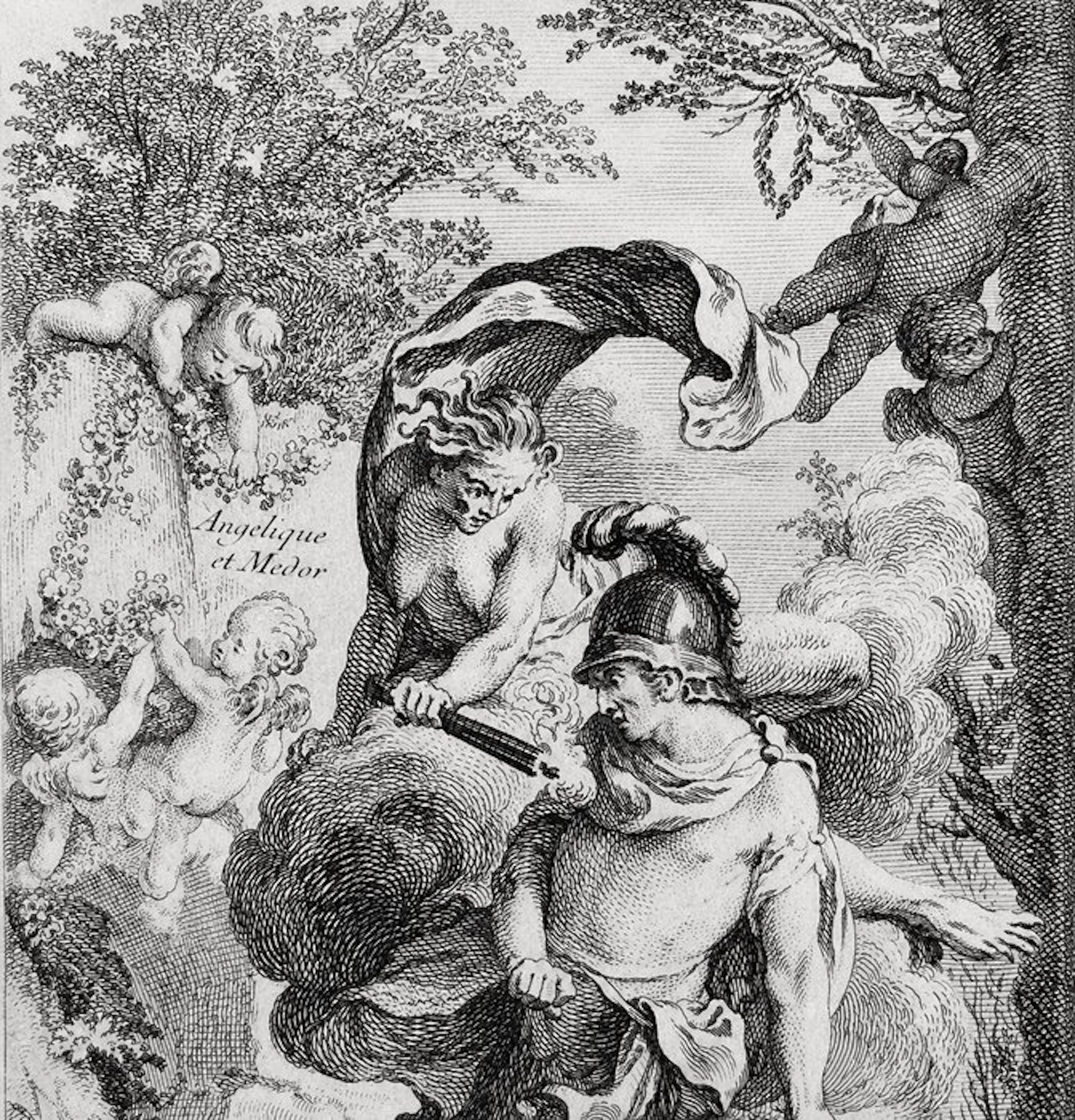 Ludovico Ariosto - Orlando Furioso or Roland Furious - Roland Furieux - 1764