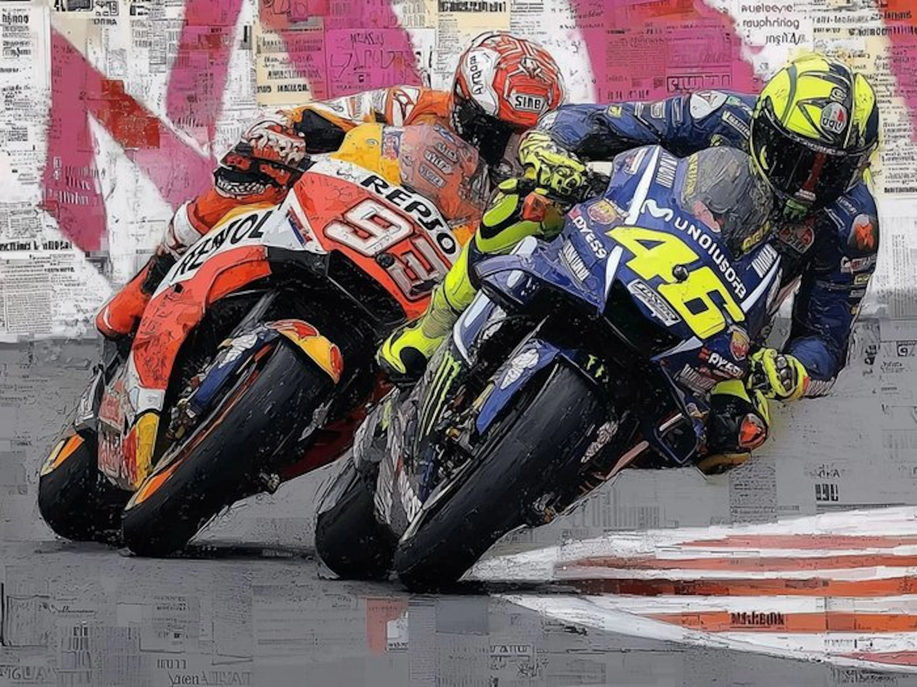 IPR Graph - Duelo en la pista. Marquez y Ros en Moto GP. M