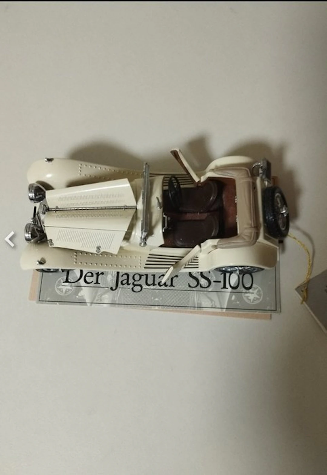 Franklin Mint 1:24 - Model sports car - Jaguar SS-100 (1938)