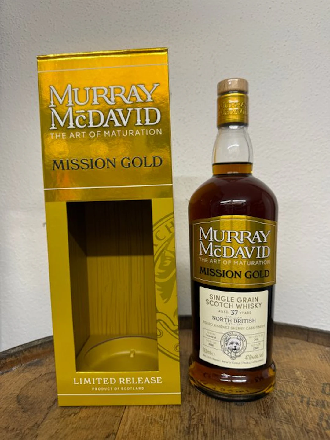 North British 1988 37 years old Mission Gold - PX Sherry...