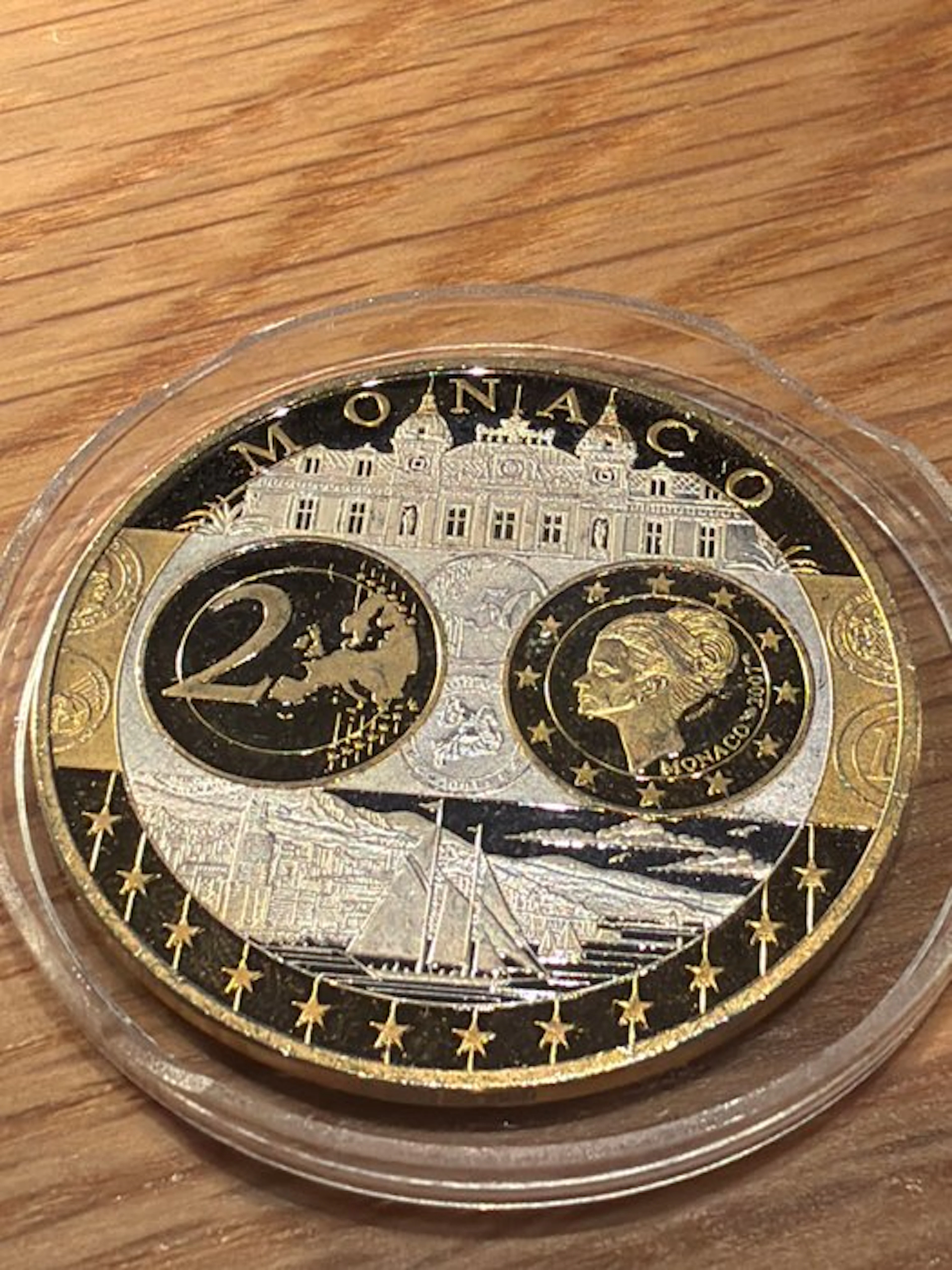 Europe. Silver medal 2002, Monaco - 20g (.999) Silber (No reserve price)