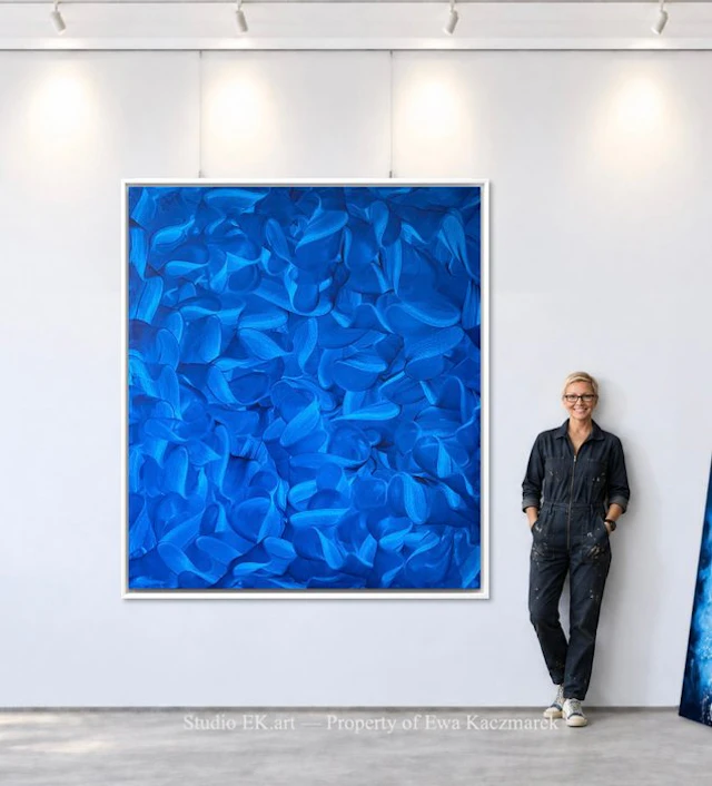 EK.art - Blue – Crystal Frost XXL