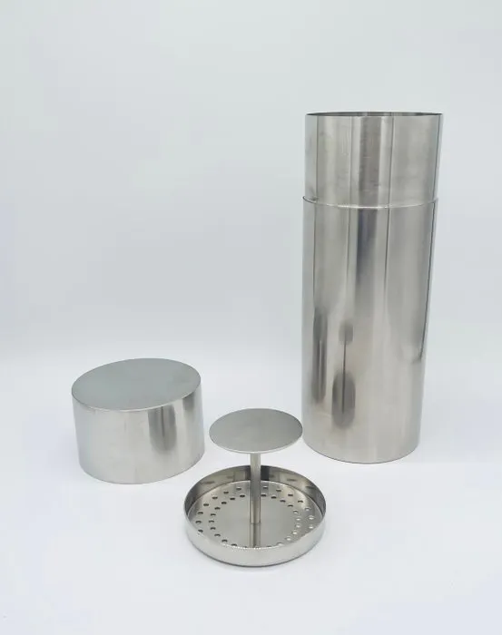 Stelton - Arne Jacobsen - Cocktail shaker (3) - Cylinda...