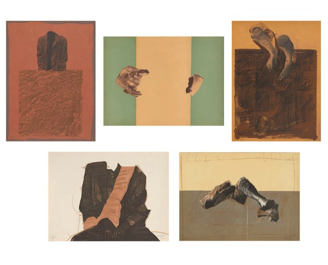 Rafael Canogar (1935) - Blind figure - 5 works