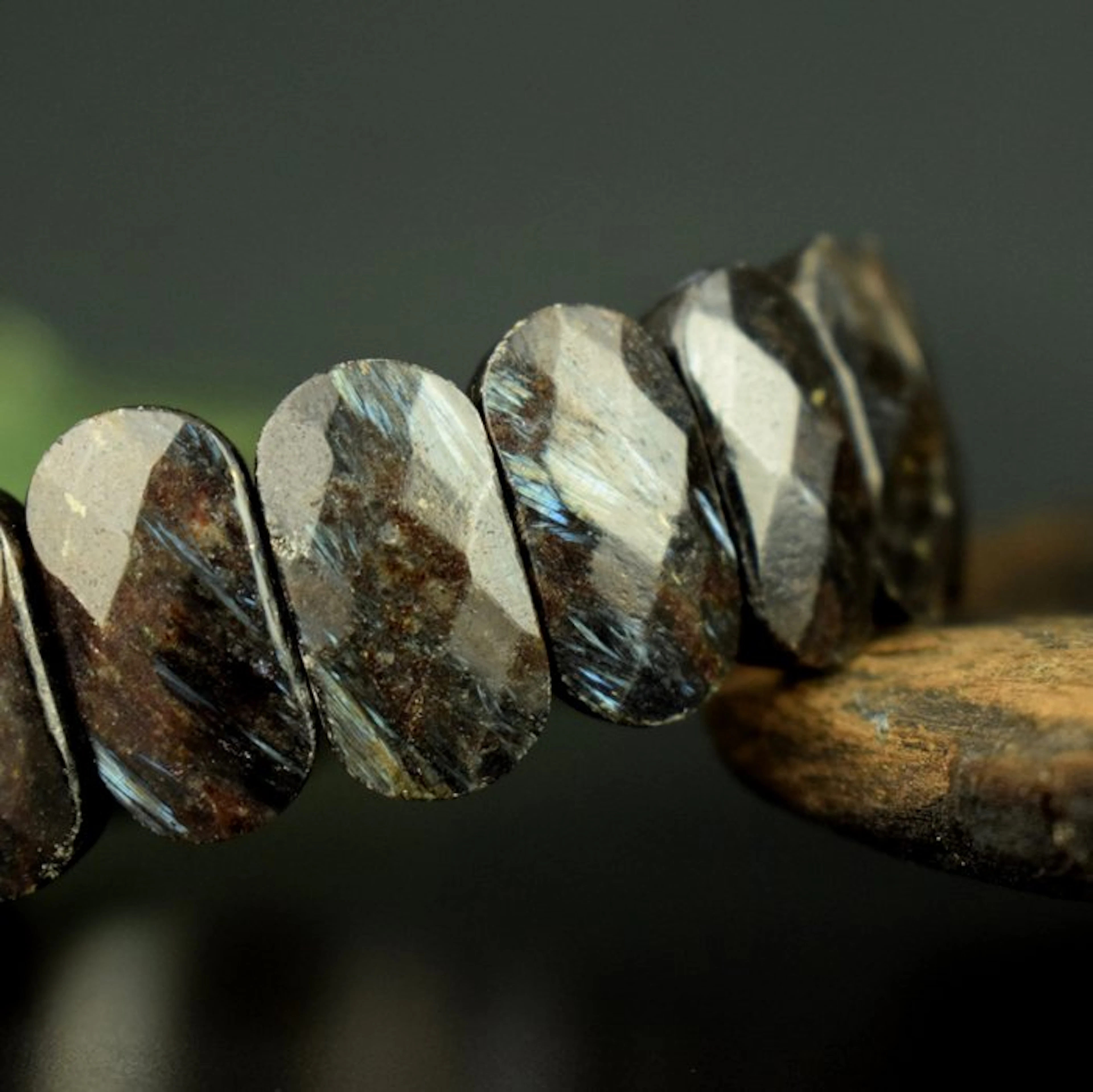Arfvedsonite with Garnet and Pyrite - High quality...