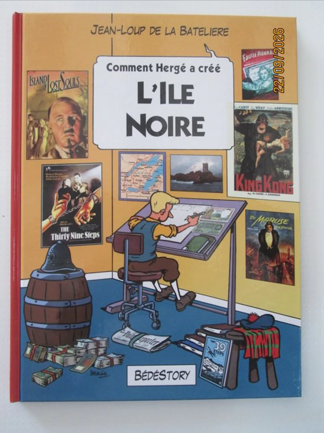 Tintin - Comment Hergé a créé l'ile noire - 1 Album