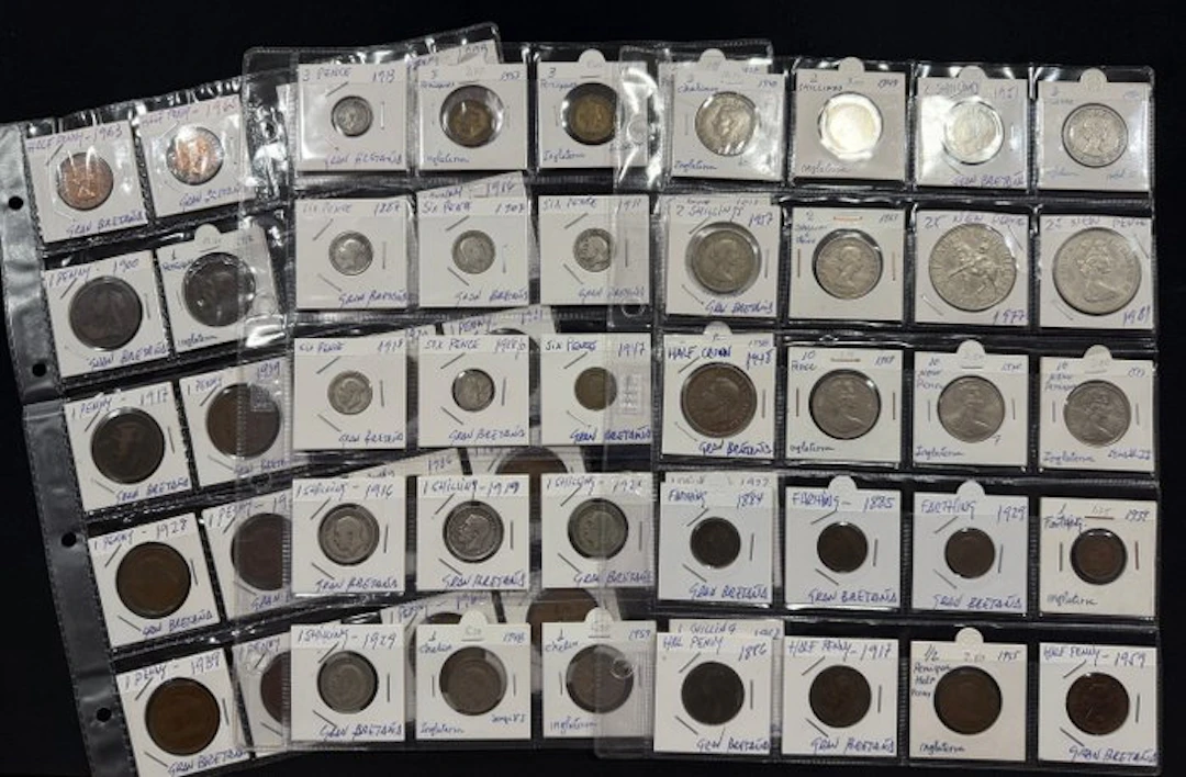 United Kingdom. Lote 60 monedas (No reserve price)