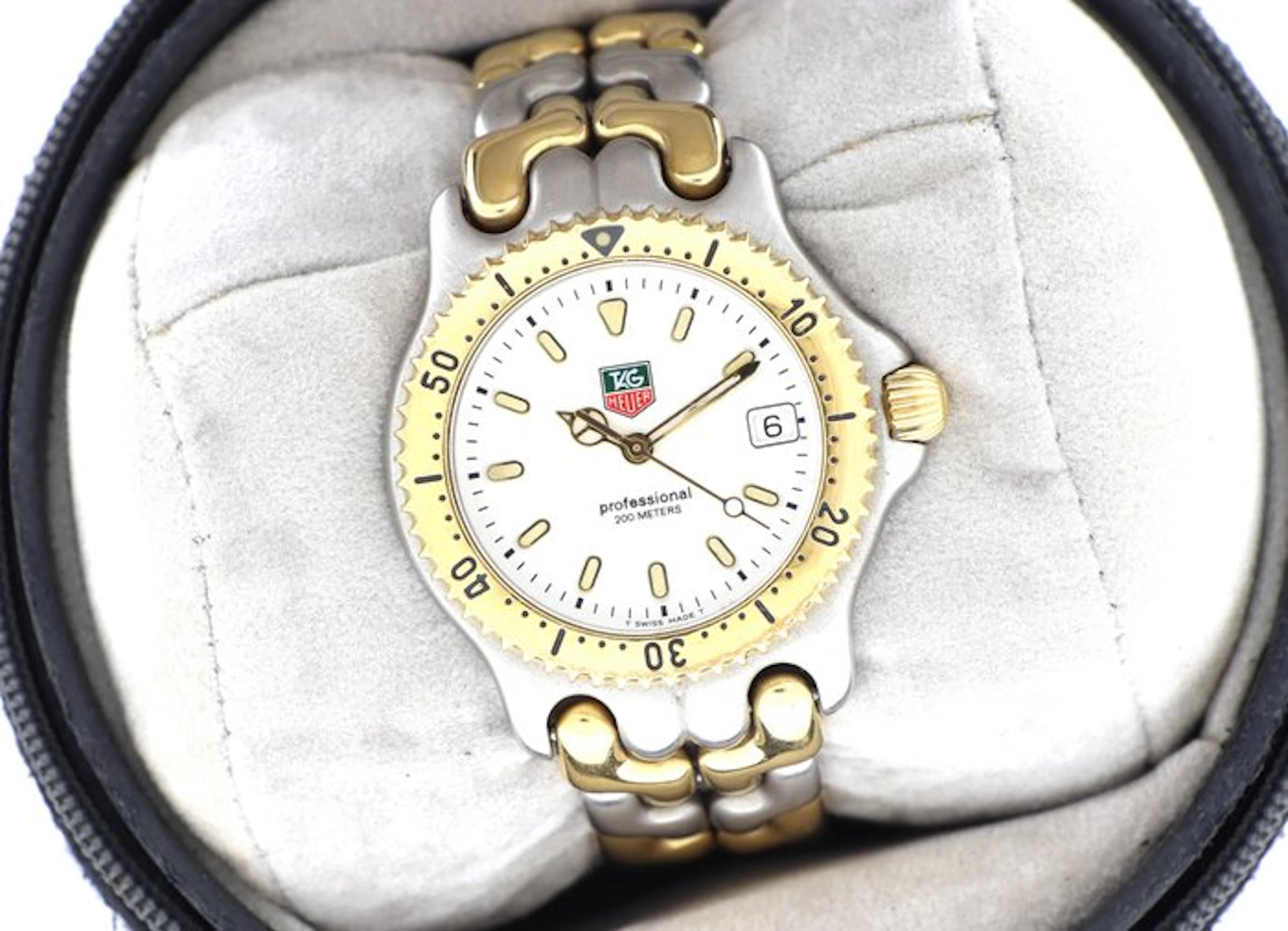 TAG Heuer - S/el Professional 200 Meters - No reserve...