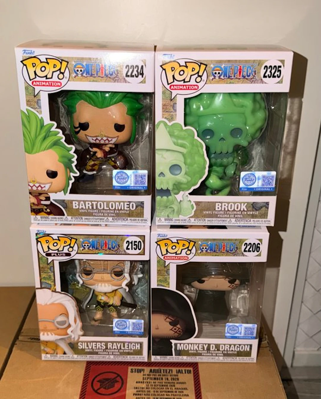 Funko - Funko Pop - One Piece - set van 4 Special Edition - 2020+ - Vietnam