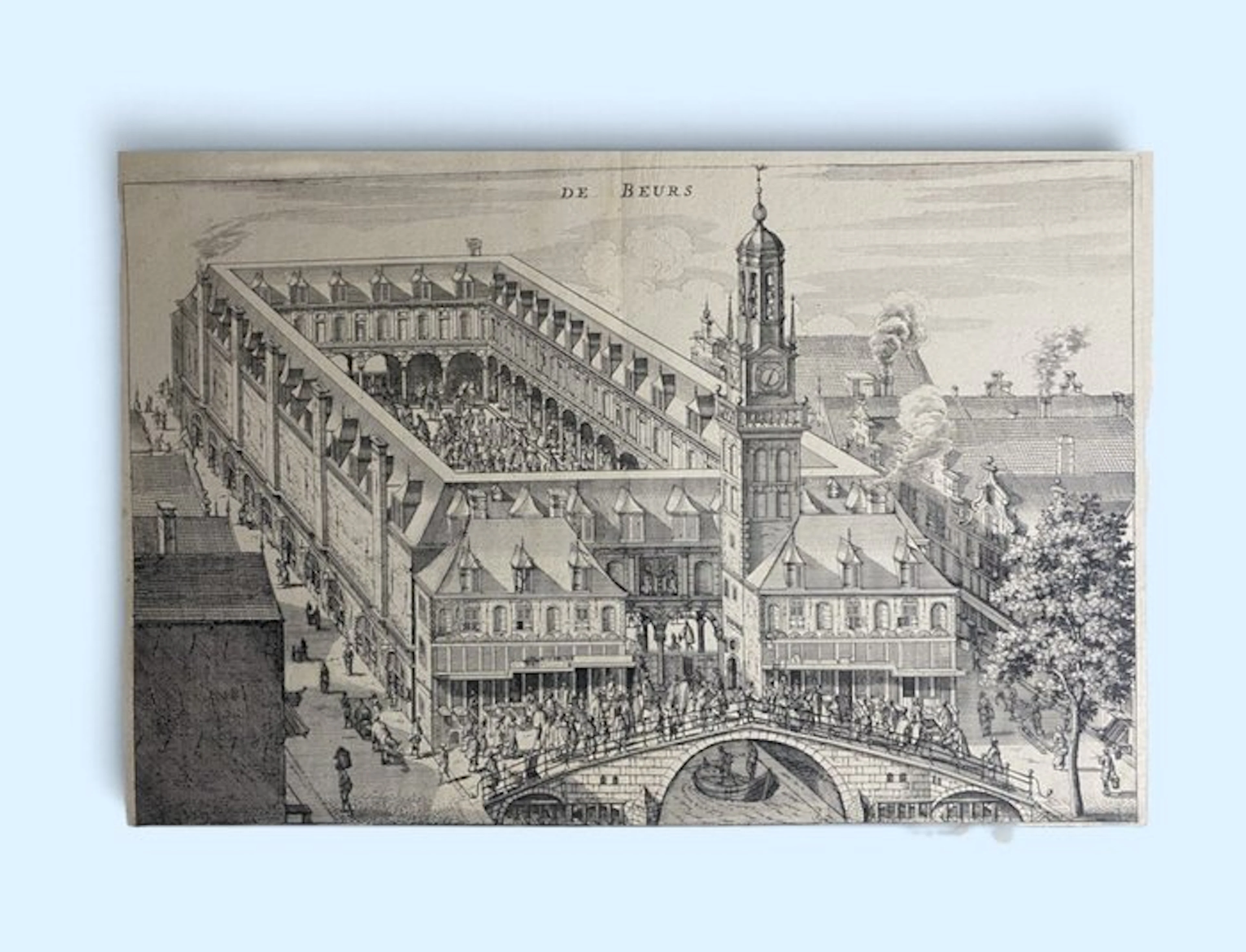 Jacob van Meurs / Pieter Hendricksz Schut - De Beurs - Hendrick de Keyser