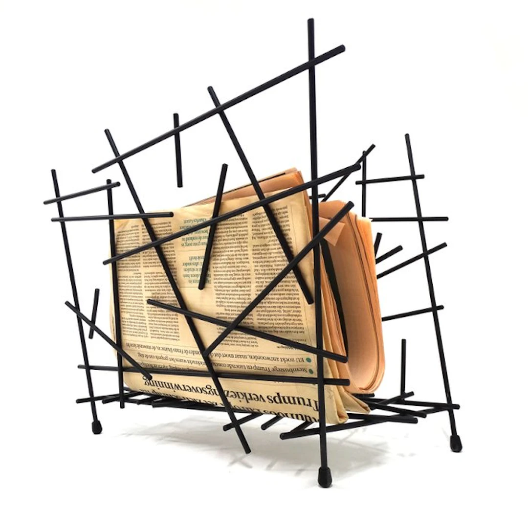 Alessi - Fratelli Campana - Magazine rack - ''Blow up''...