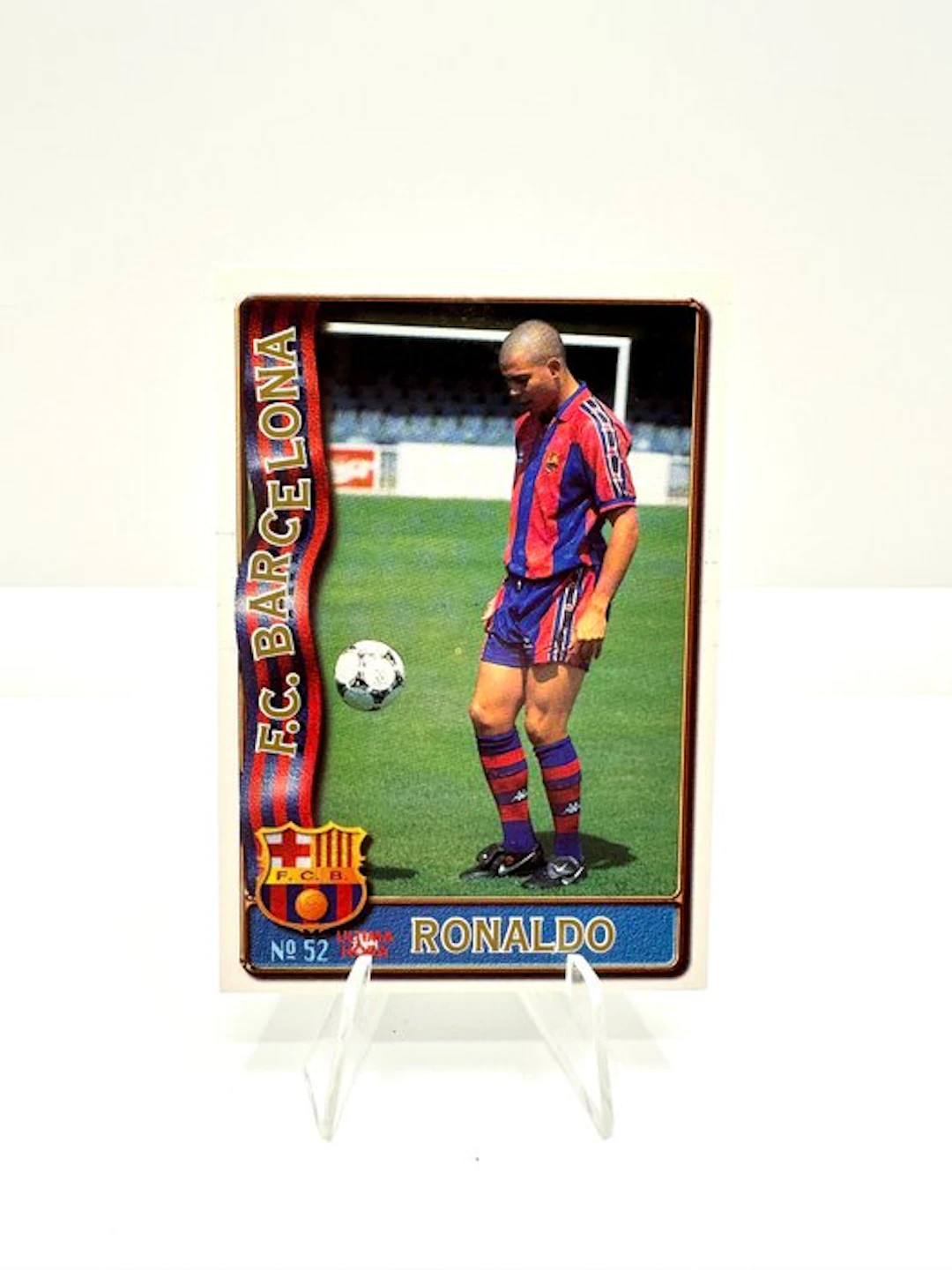 Panini 1996-97 Mundicromo Ronaldo #52 FIRST ROOKIE RC –...