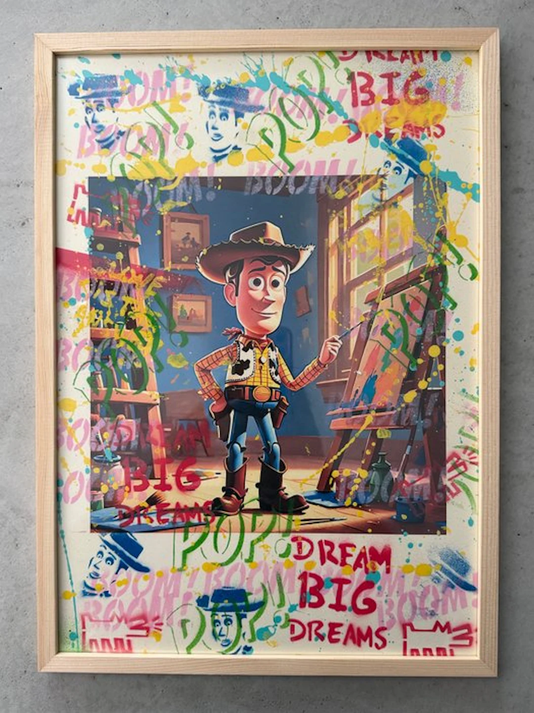 Koen Betjes (1992) - Toy Story - Woody loves PoP and Street Art