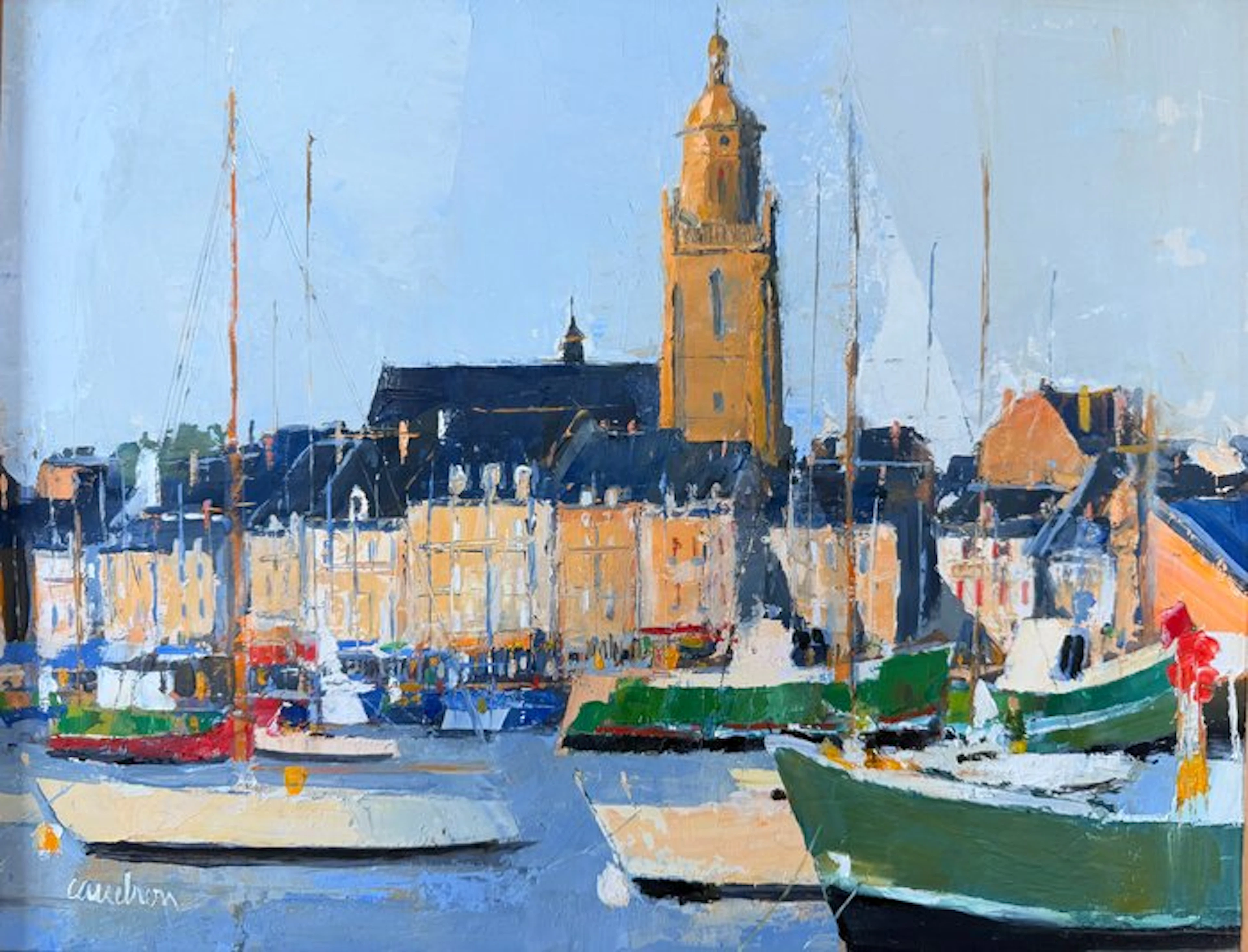 Didier Caudron (1947) - Le Croisic retour le peche