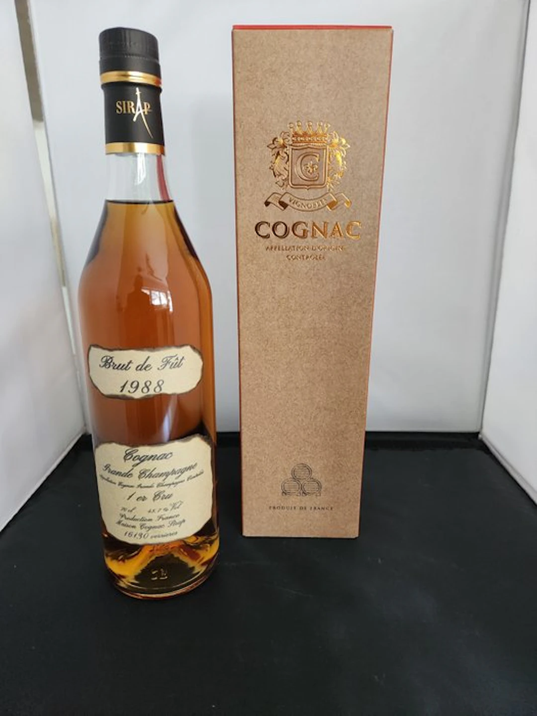 Cognac Sirap 1988 - Brut de Fût 48.7% - b. 2025 - 70cl
