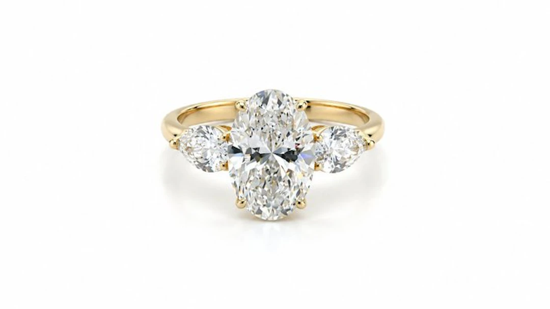 No reserve price - Ring - 14 kt