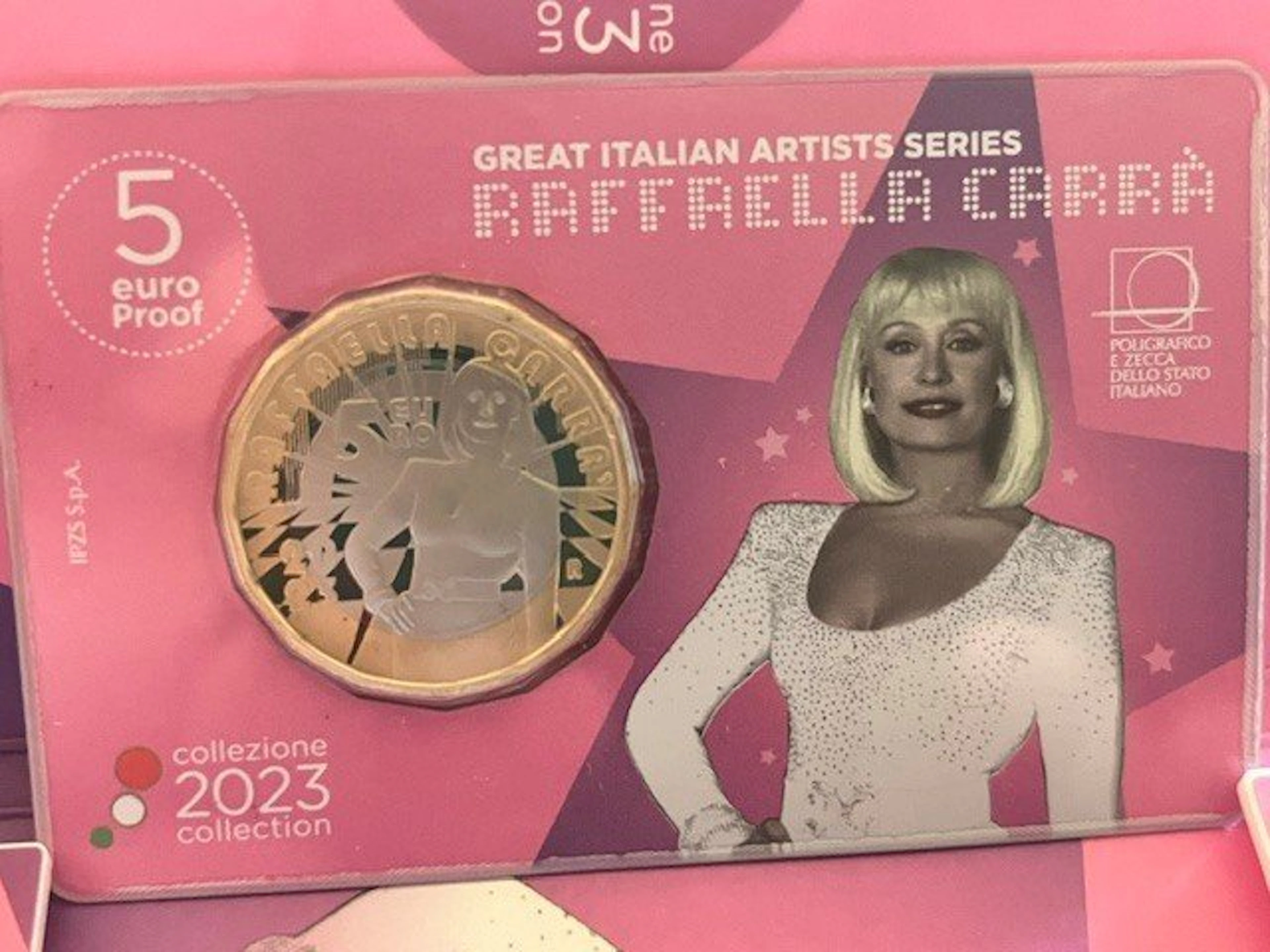 Italy. 5 Euro 2023 "Raffaella Carrà" (No reserve price)