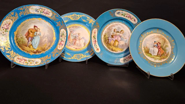 Dish (4) - Porcelain