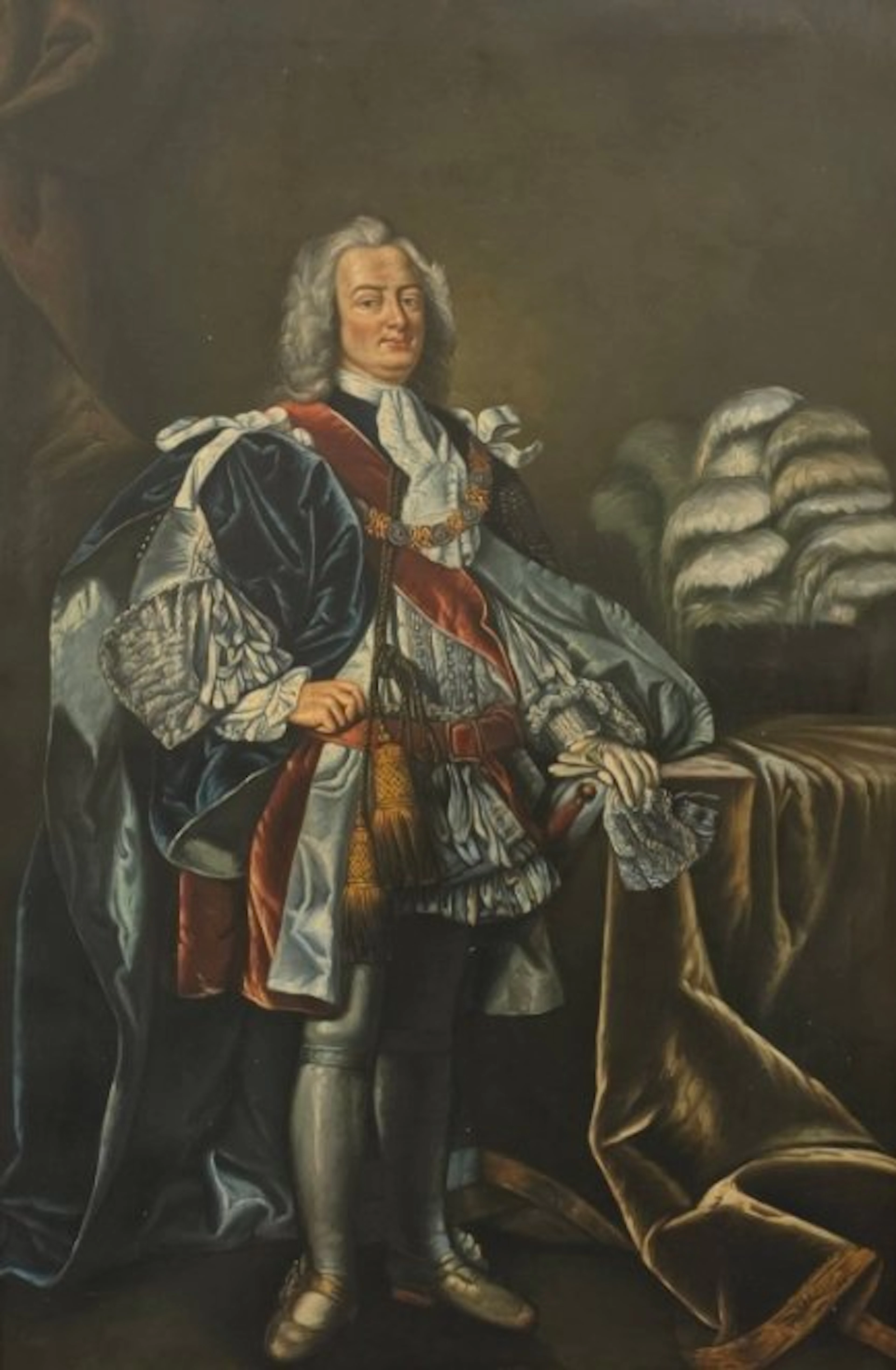 European school (XX) - Retrato de hombre