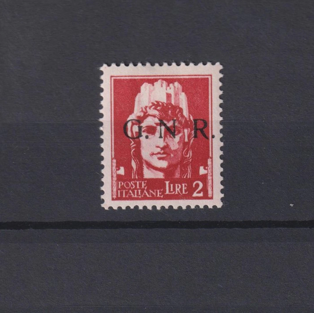 Italy 1943/1943 - Overprint G.N.R