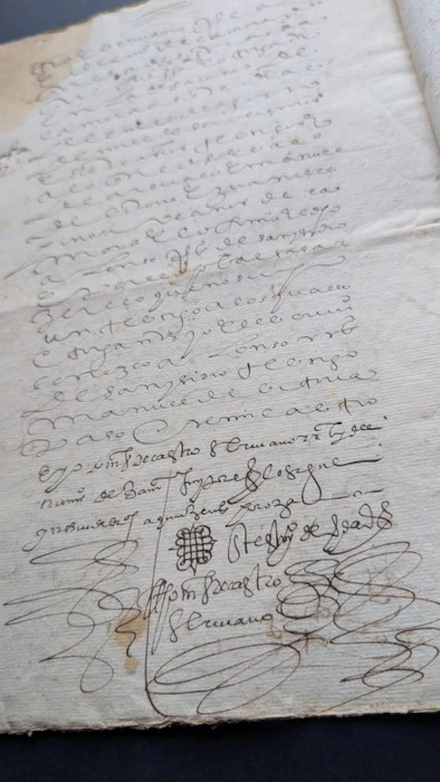 Zamora Fuero Perpetuo - 1607 22 páginas ( Letra Procesal encadenada ) - 1607