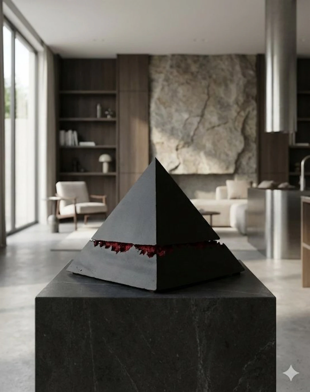 Lorenzo Favaron - Trascent Pyramid (Red Cut version)