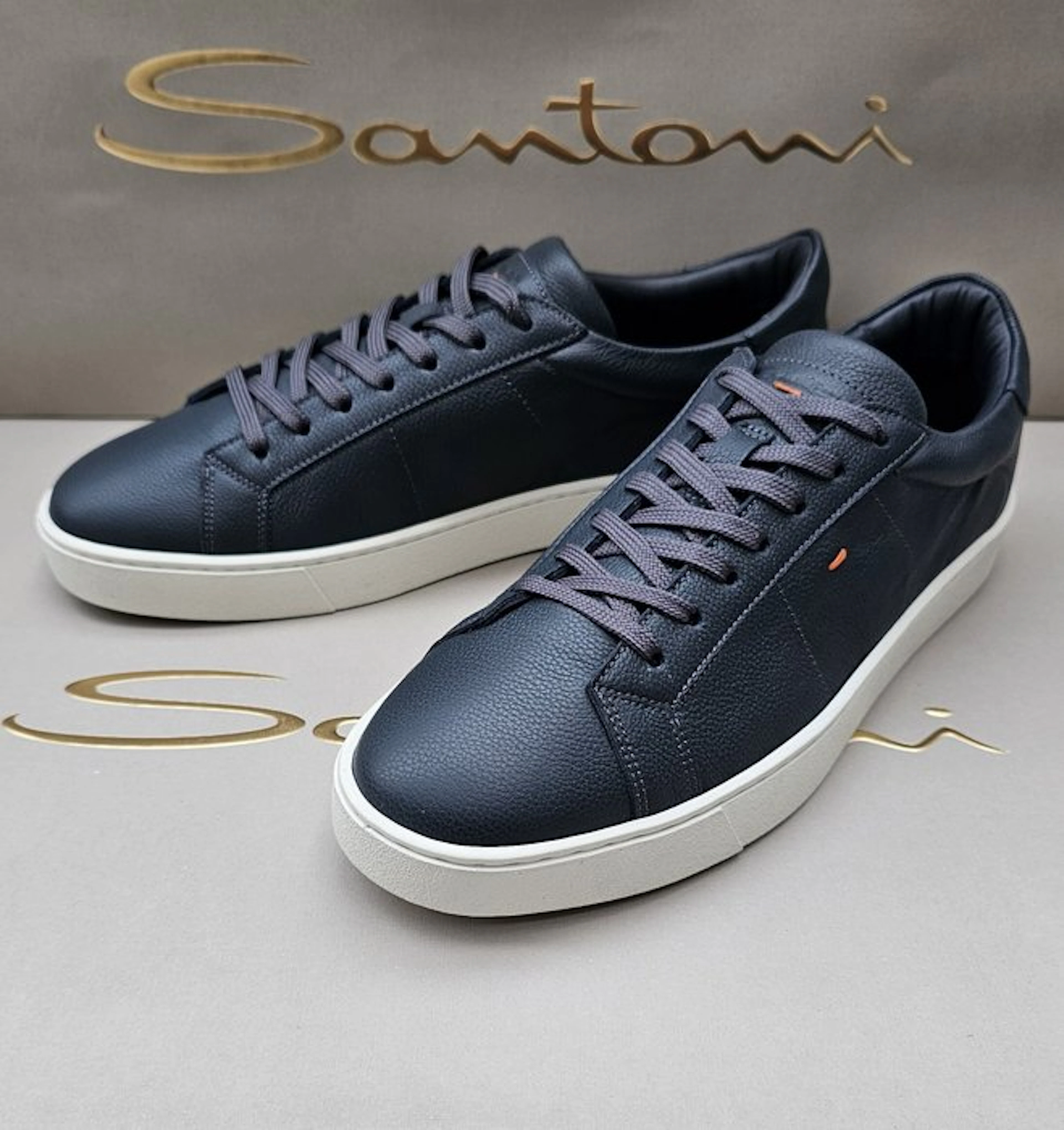 Santoni - Sneakers - Size: EU 44 - New with tags