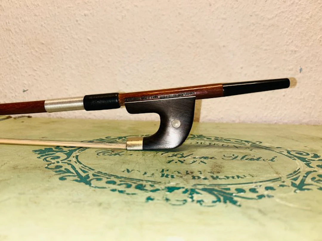 Stamped Oskar Gütter - Double bass bow - Germany (No reserve price)