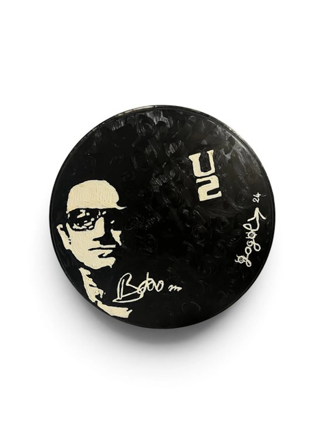 Gogol Premier - Peau de grosse caisse peinte U2...