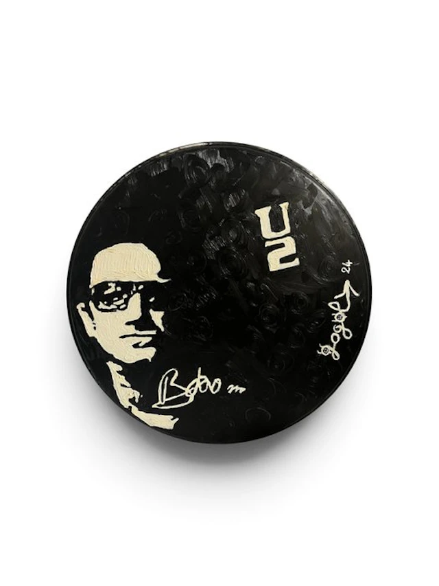 Gogol Premier - Peau de grosse caisse peinte U2...