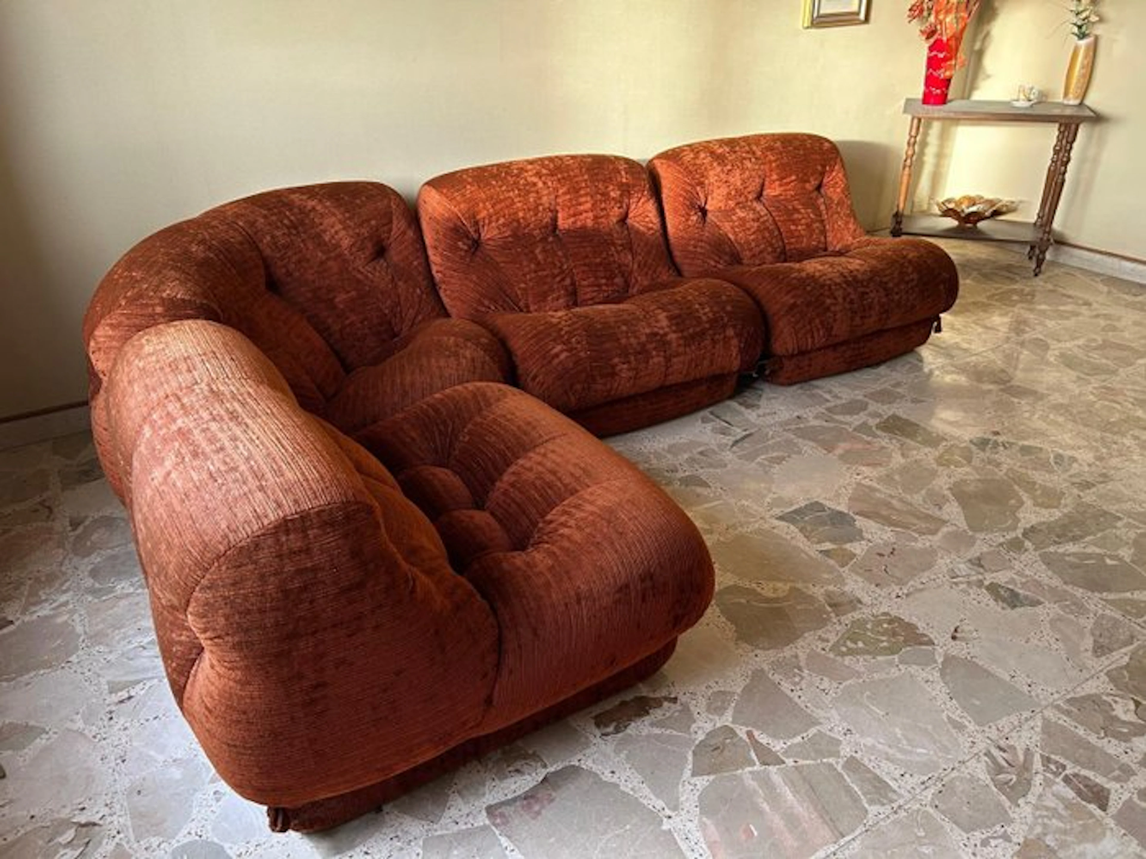 pado - Sofa - big cloud - Velvet - Nuvolone sofa by Tito A