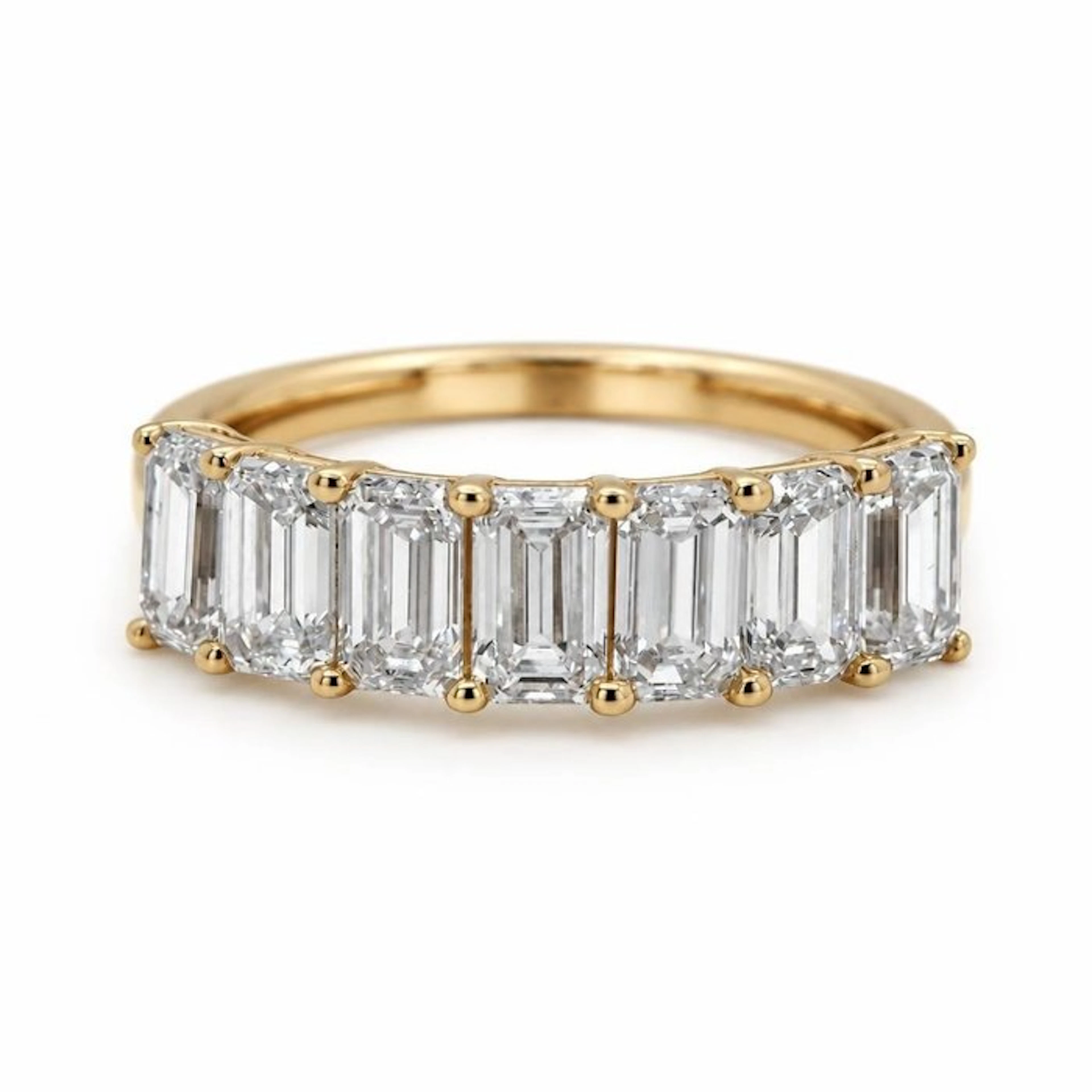 No reserve price - Ring - 14 kt. Yellow gold - 2.23ct. tw. Diamond (Lab-grown)