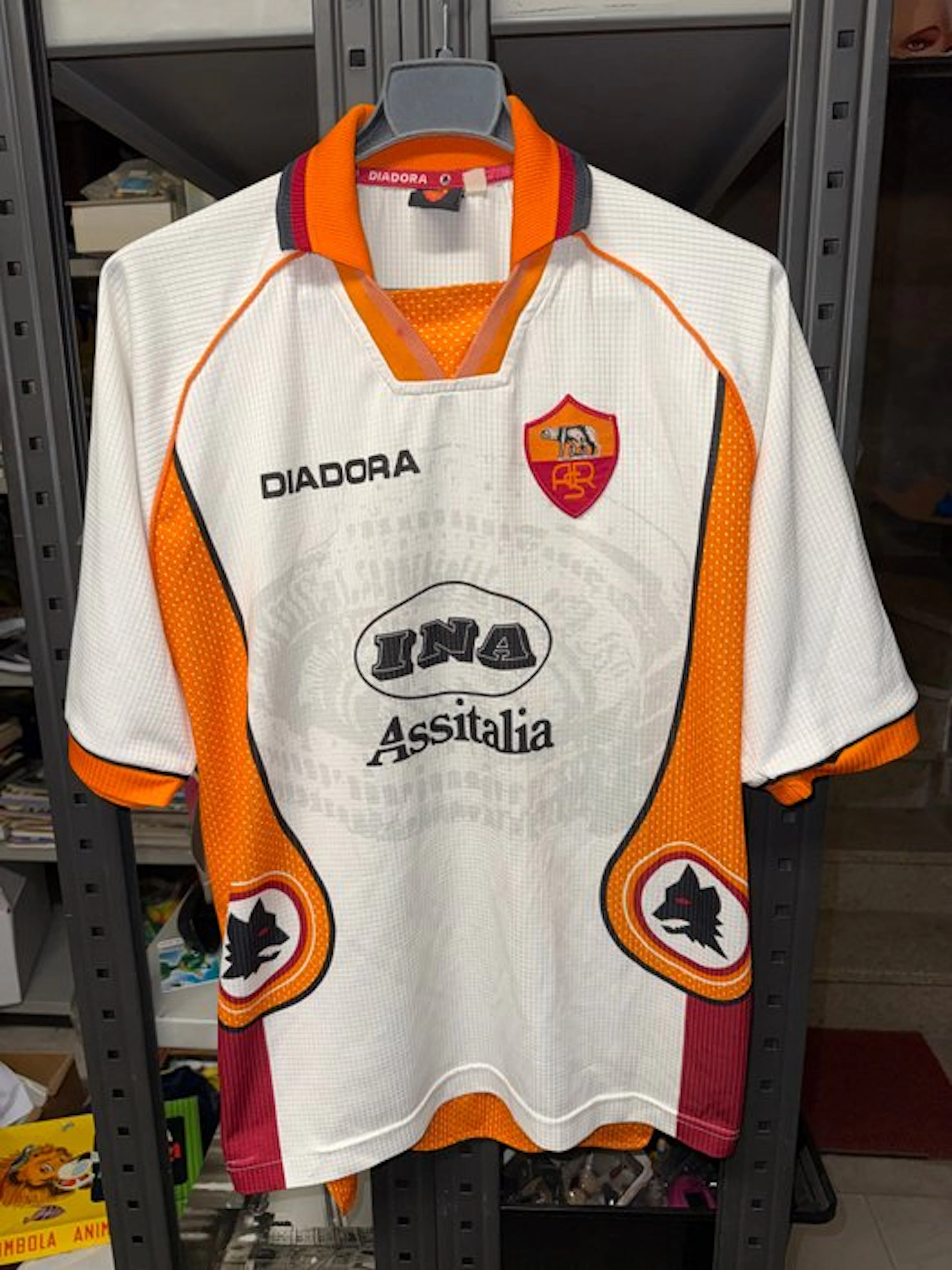 AS Roma - Italian Football League - 1997 - Football shirt