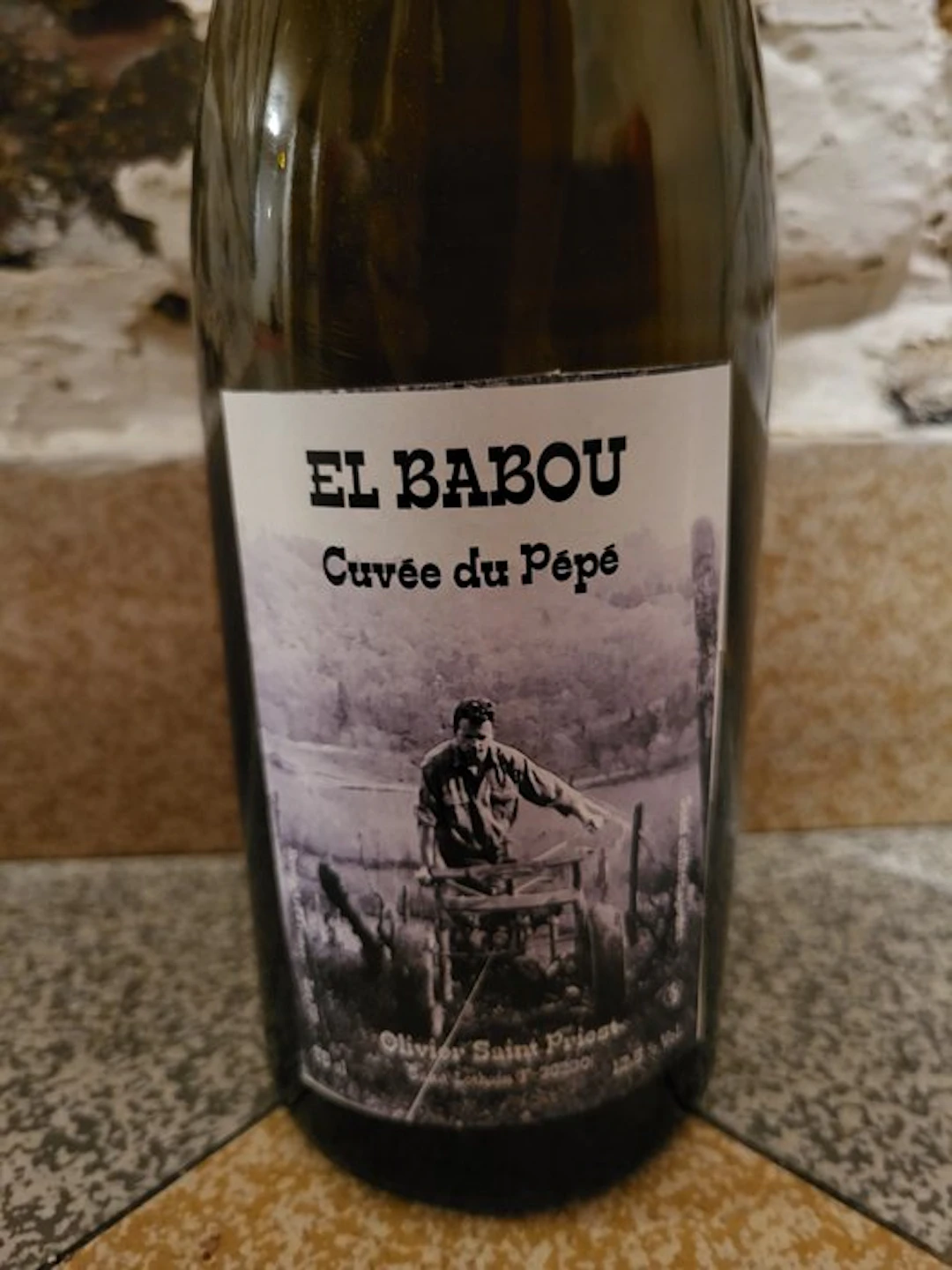 1996 Olivier Saint-Priest - El Babou "Cuvée du Pépé" - Jura - 1 Bottle (0.75L)