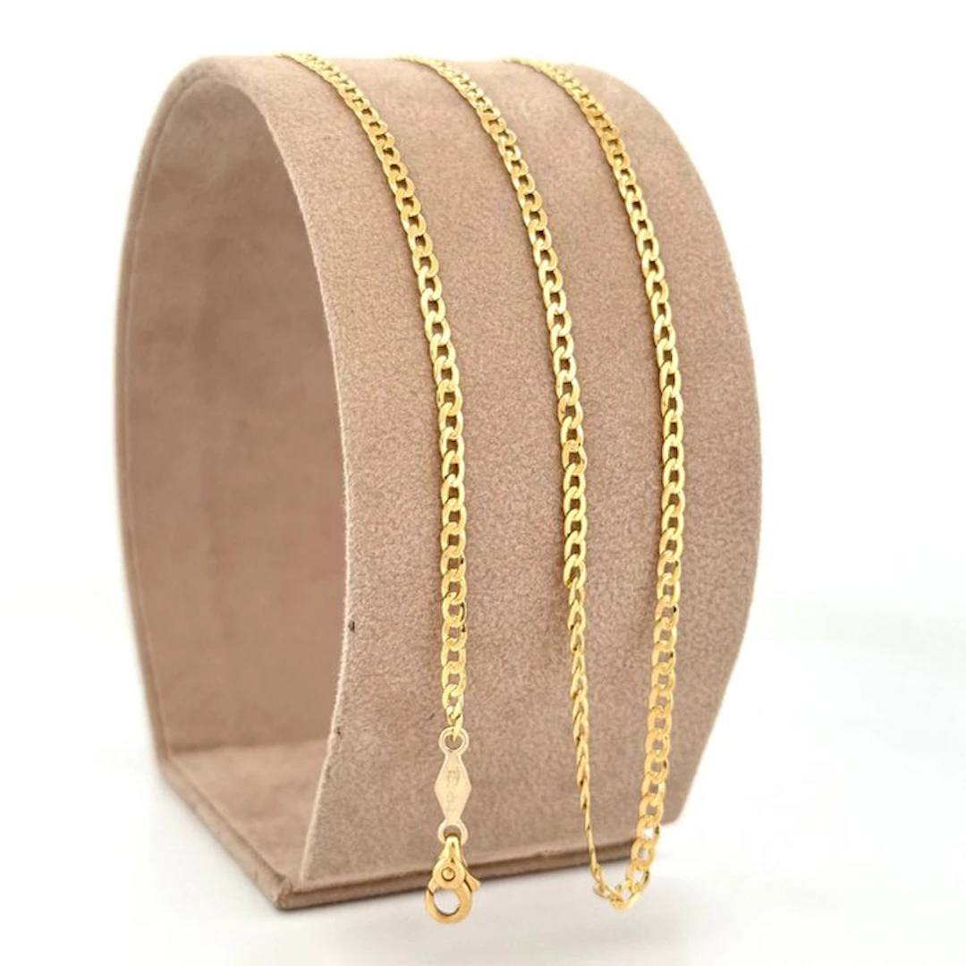 Necklace - 18 kt. Yellow gold, White gold - Marzi - 50 cm